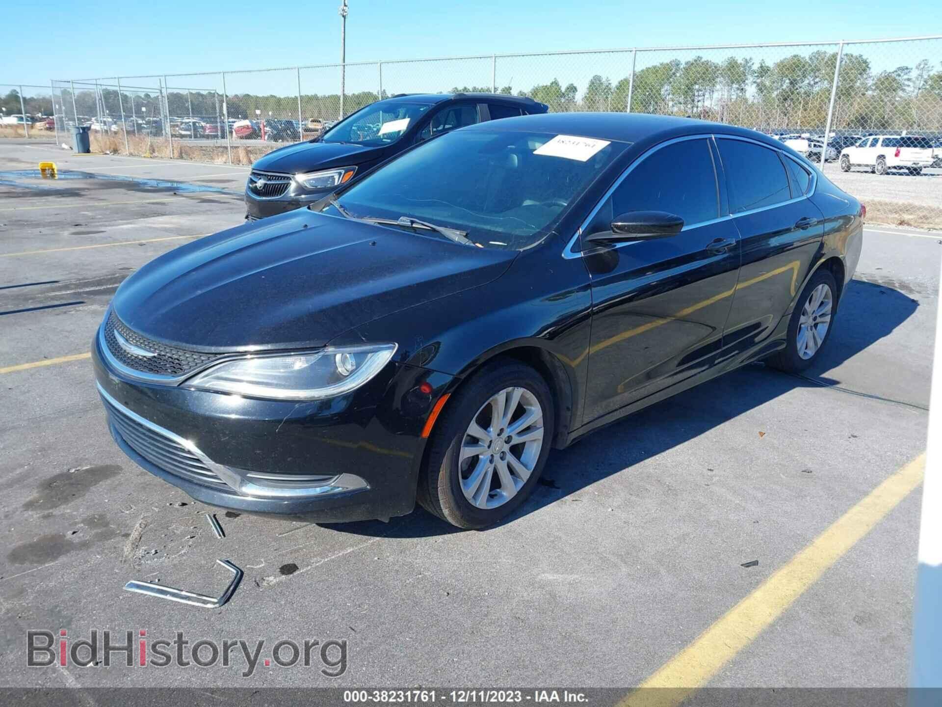 2016 CHRYSLER 200 - VIN: 1C3CCCAB0GN184878 - Фото 2