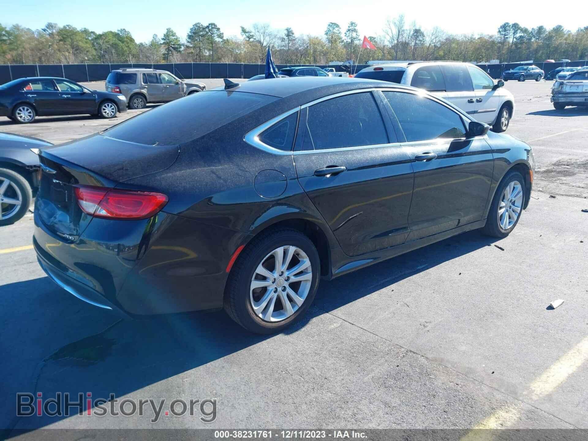 2016 CHRYSLER 200 - VIN: 1C3CCCAB0GN184878 - Фото 4