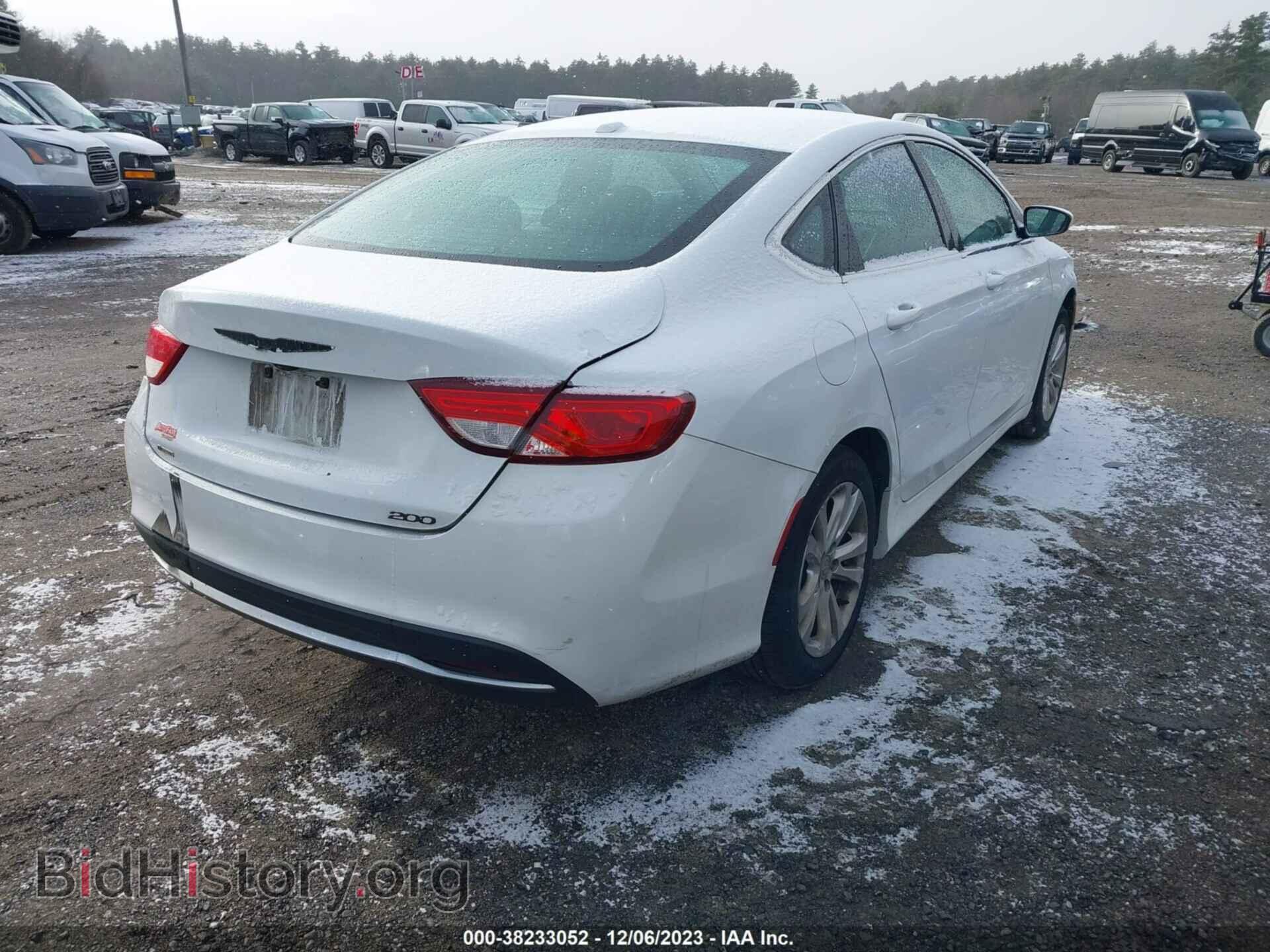 2016 CHRYSLER 200 - VIN: 1C3CCCABXGN131556 - Фото 4