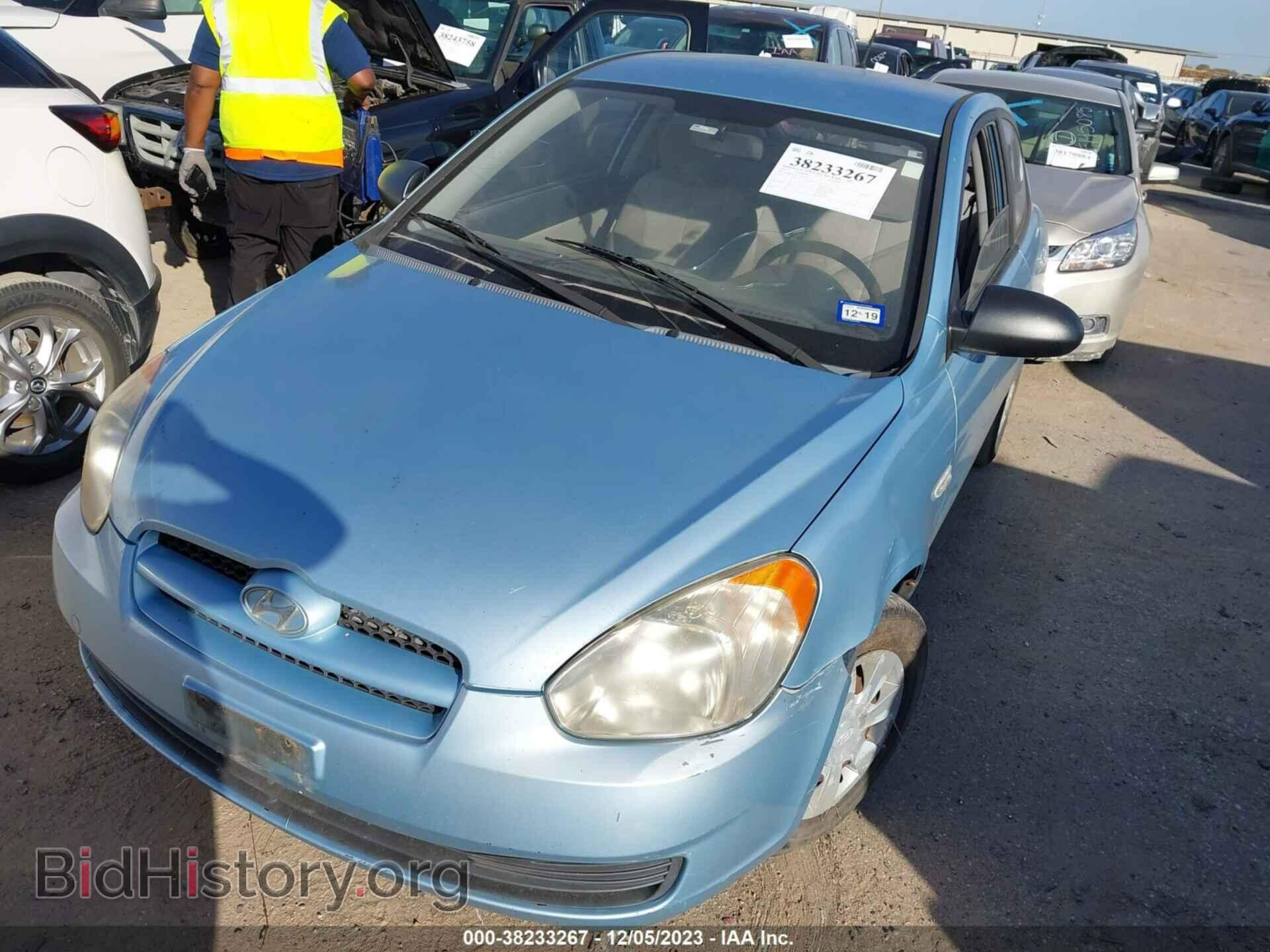 2007 HYUNDAI ACCENT - VIN: KMHCM36C77U005134 - Фото 2