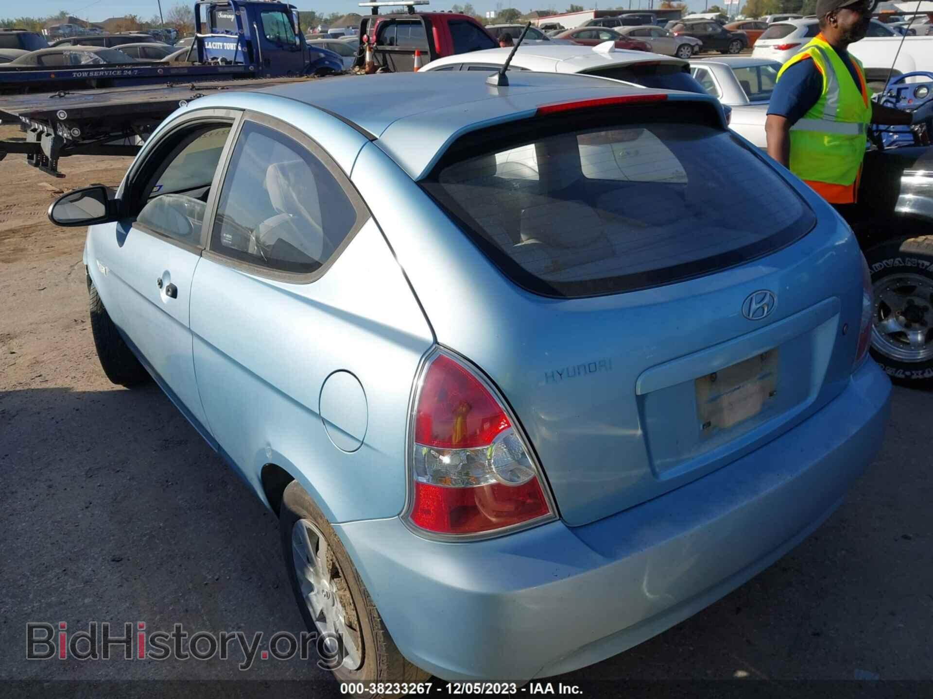 2007 HYUNDAI ACCENT - VIN: KMHCM36C77U005134 - Фото 3