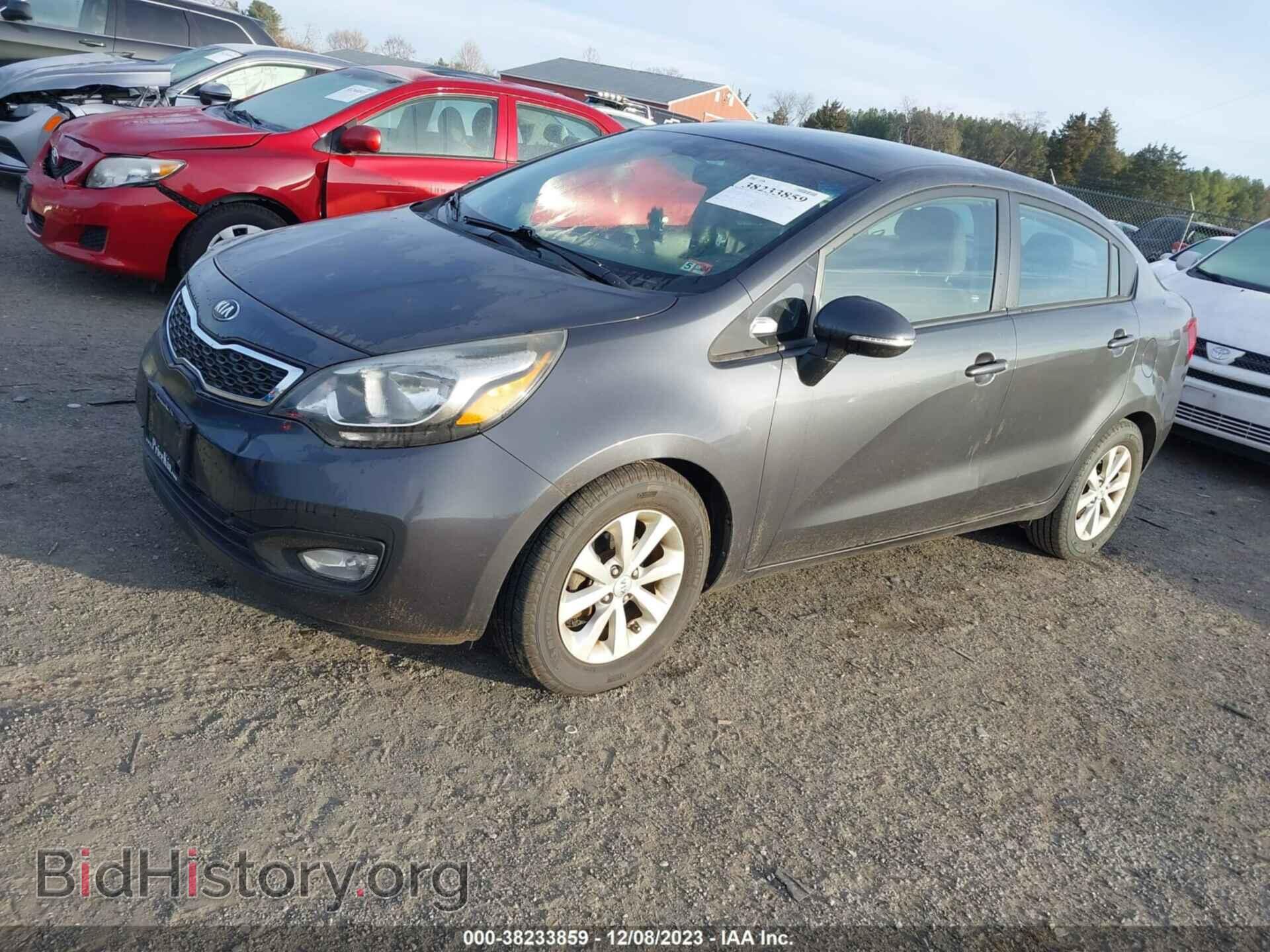 2013 KIA RIO - VIN: KNADN4A3XD6149602 - Фото 2