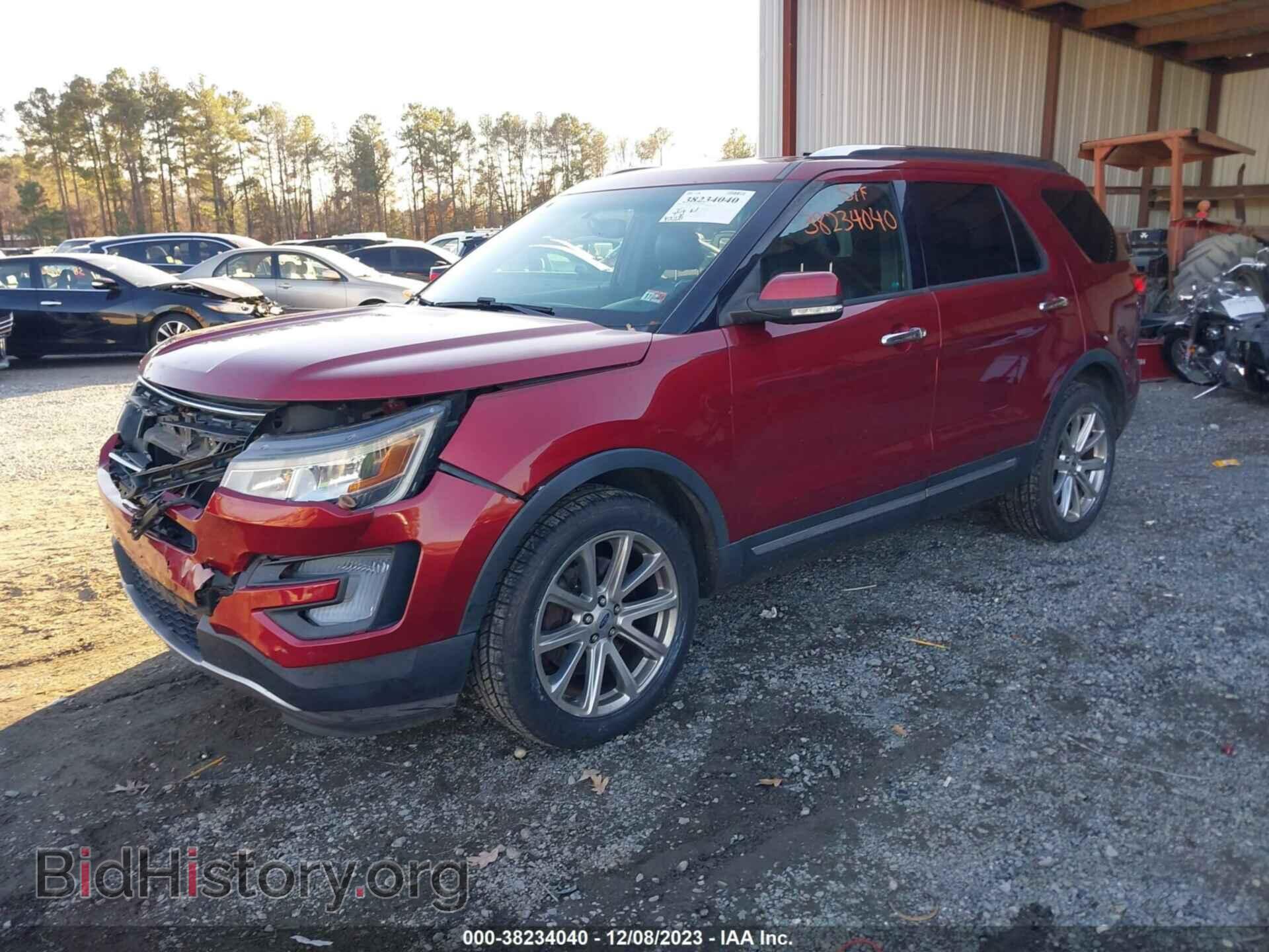 2016 FORD EXPLORER - VIN: 1FM5K8F81GGC09417 - Фото 2