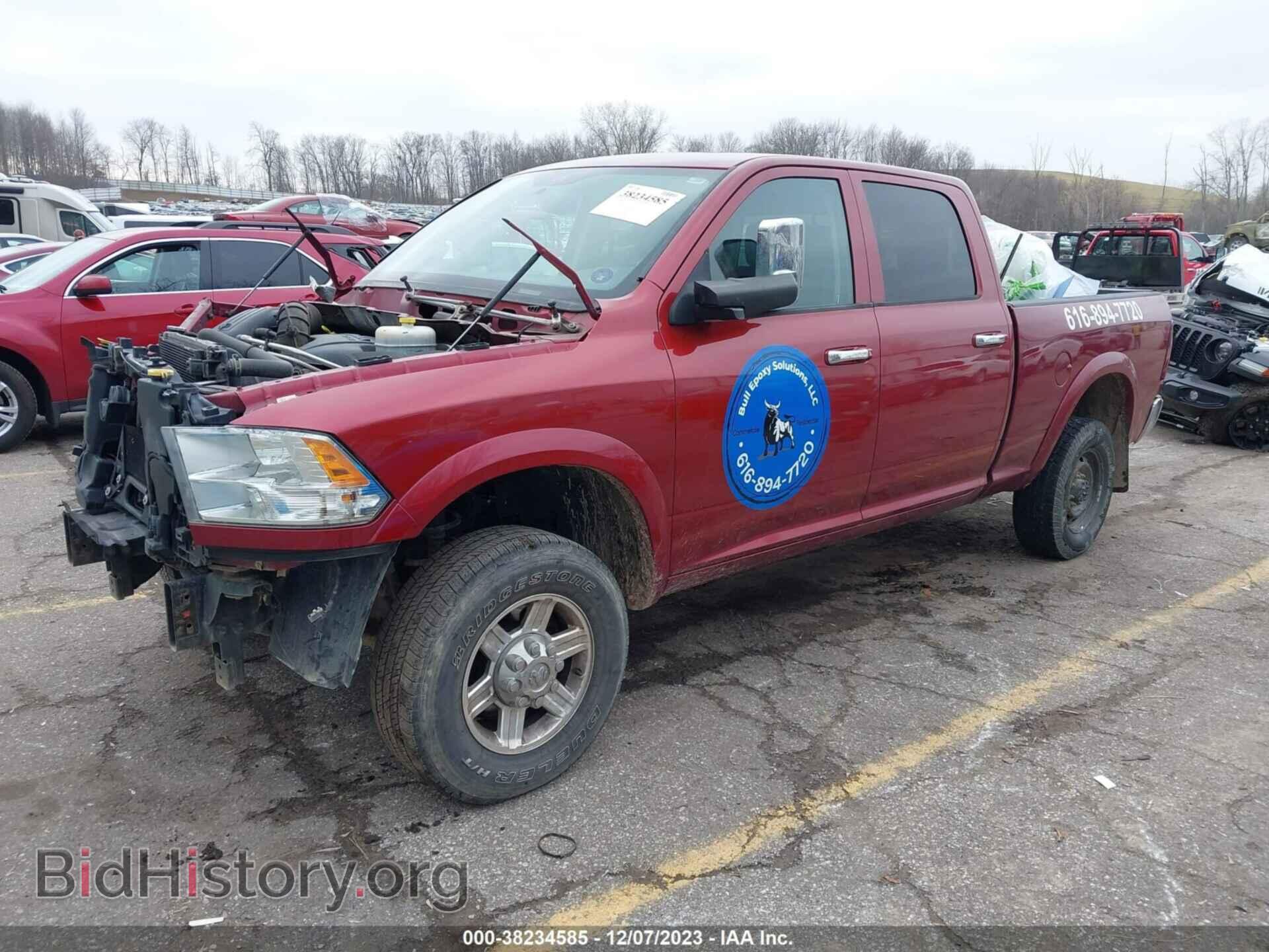 2012 RAM 2500 - VIN: 3C6TD5FT6CG270955 - Фото 2
