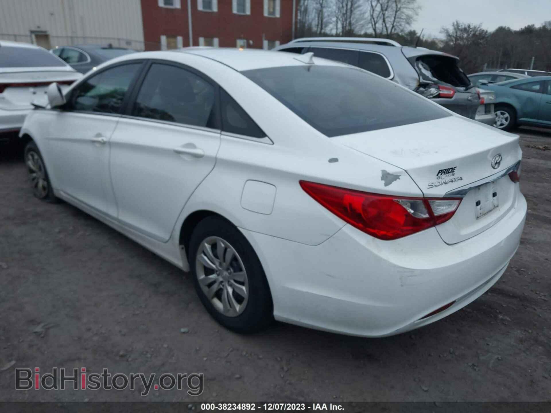 2012 HYUNDAI SONATA - VIN: 5NPEB4AC8CH376498 - Фото 3