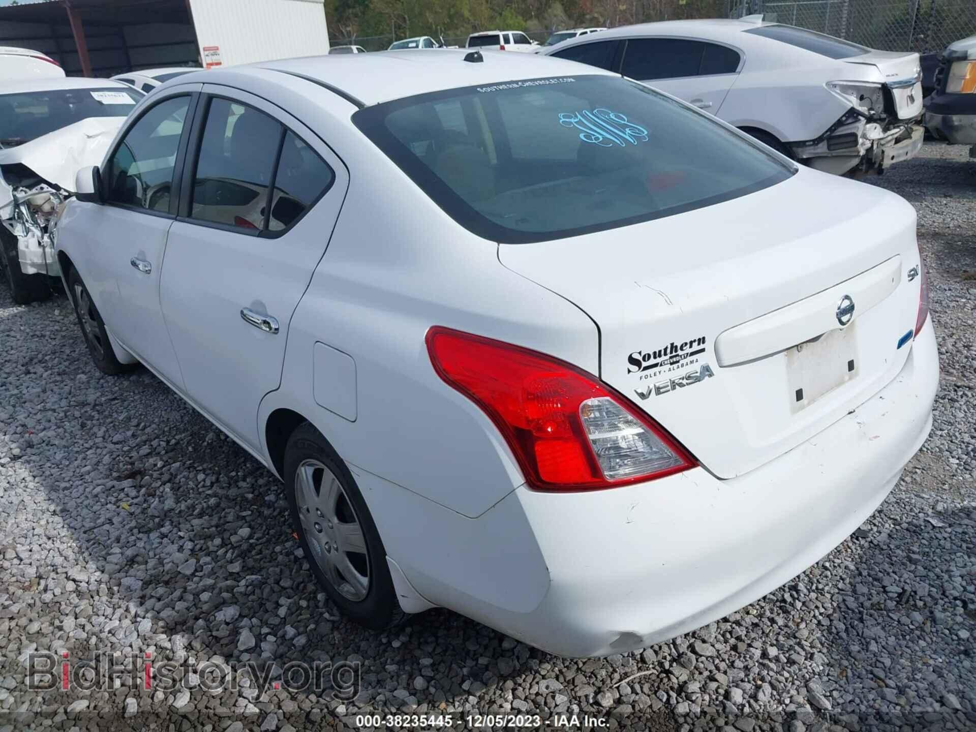 2012 NISSAN VERSA - VIN: 3N1CN7AP3CL845566 - Фото 3