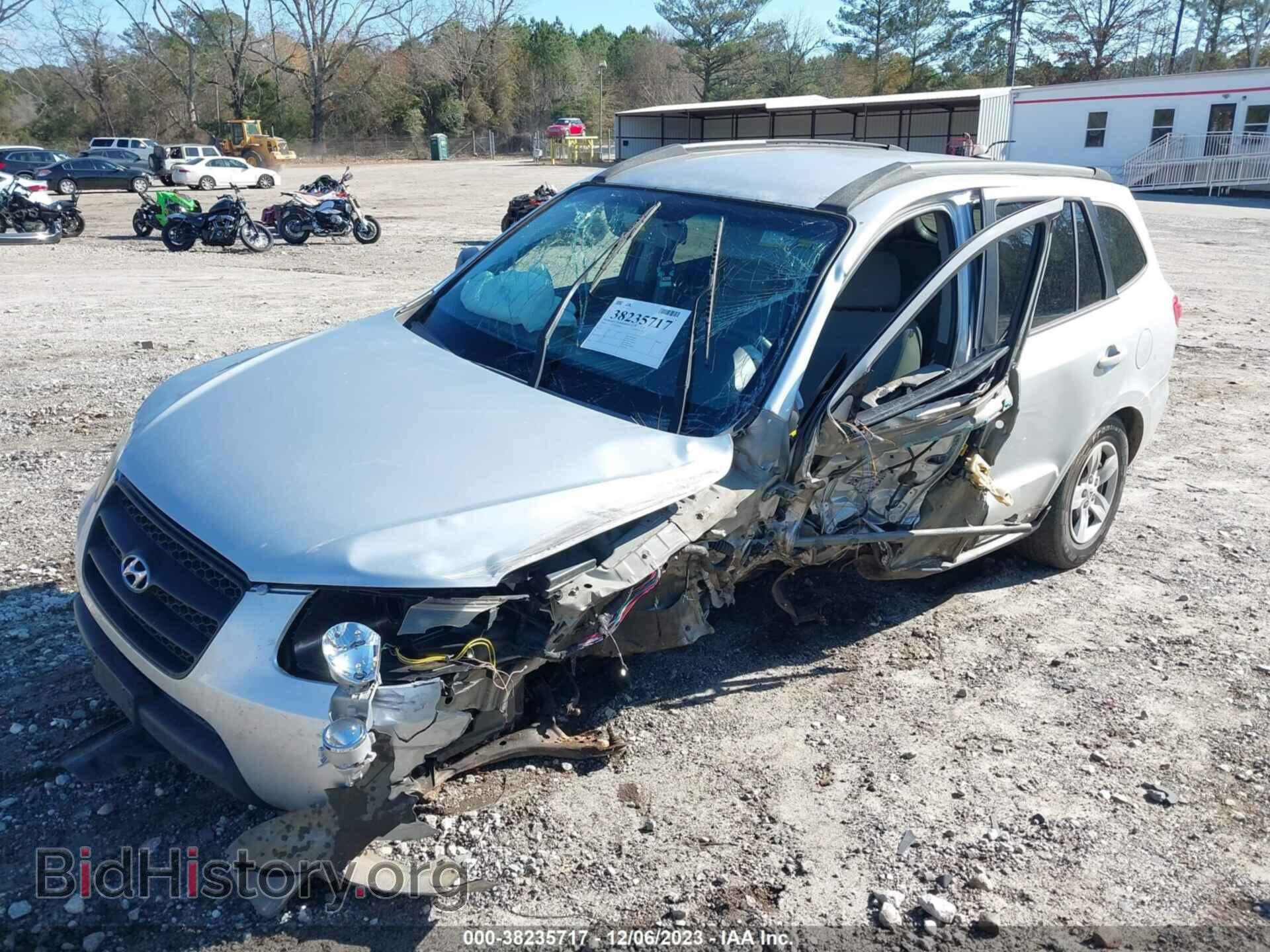 2009 HYUNDAI SANTA FE - VIN: 5NMSG73D99H255013 - Фото 2
