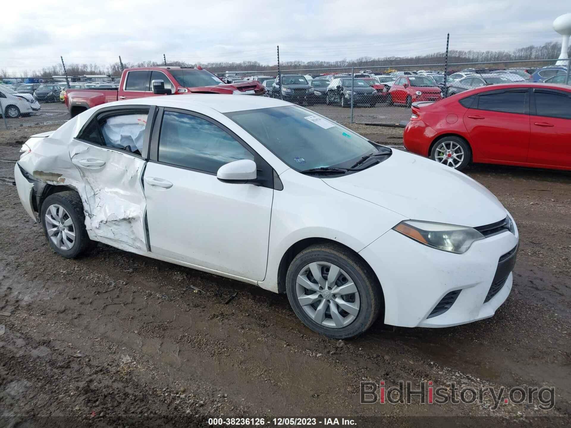 Photo 2T1BURHE0FC403122 - TOYOTA COROLLA 2015