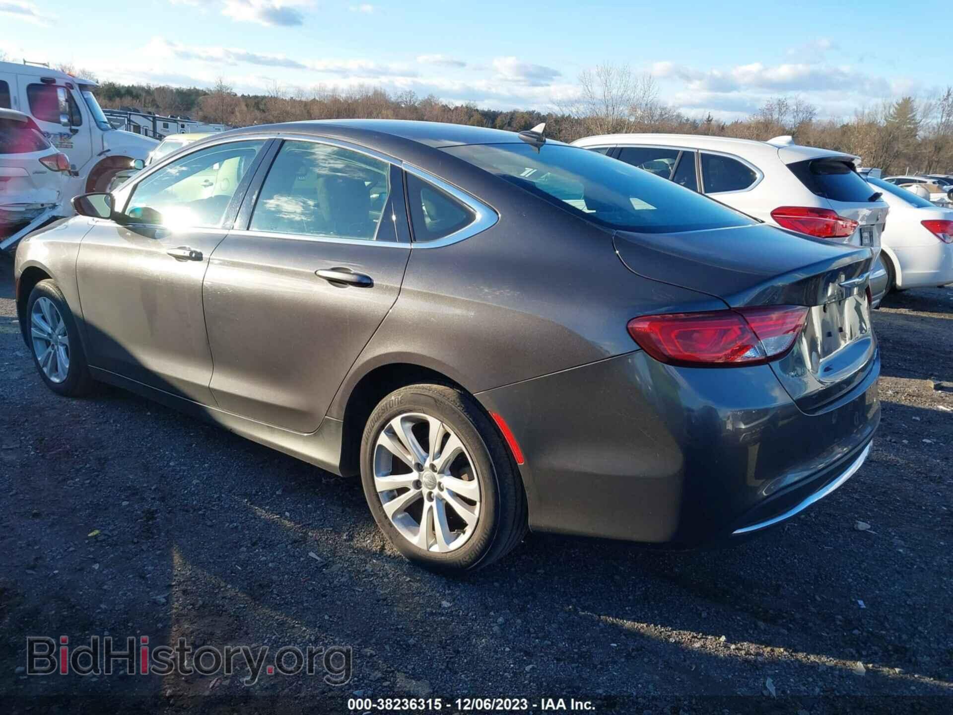2016 CHRYSLER 200 - VIN: 1C3CCCAB3GN125324 - Фото 3