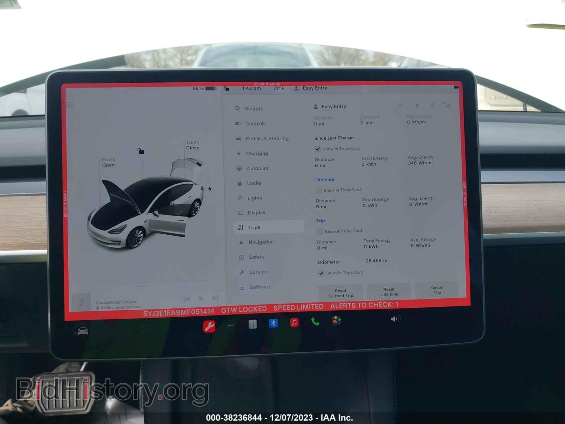 2021 TESLA MODEL 3 - VIN: 5YJ3E1EA9MF051414 - Фото 18