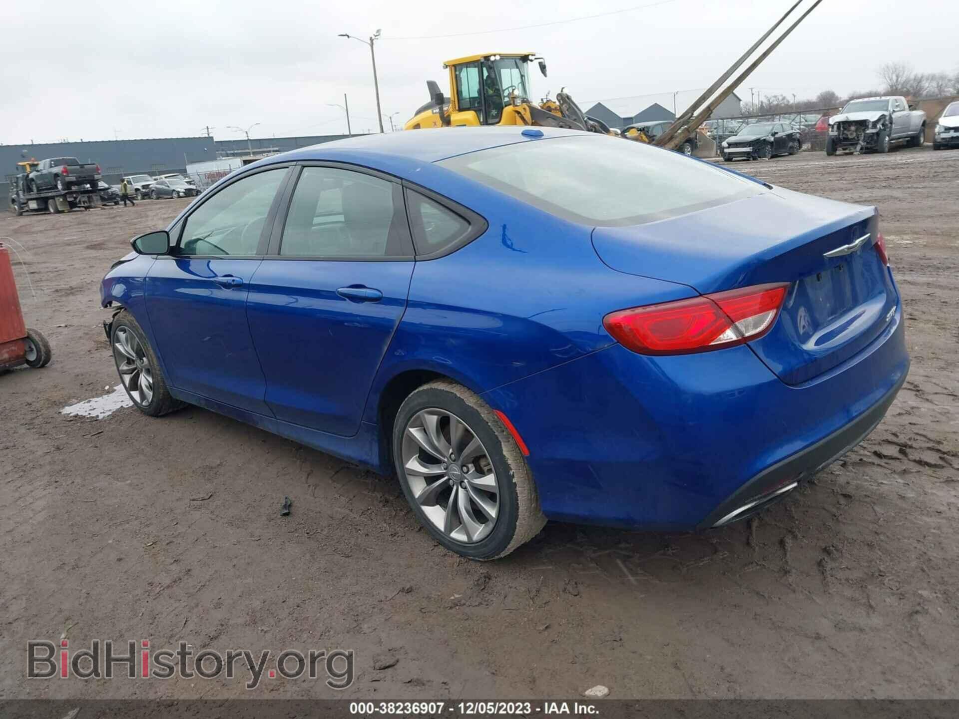 2015 CHRYSLER 200 - VIN: 1C3CCCBBXFN559849 - Фото 3