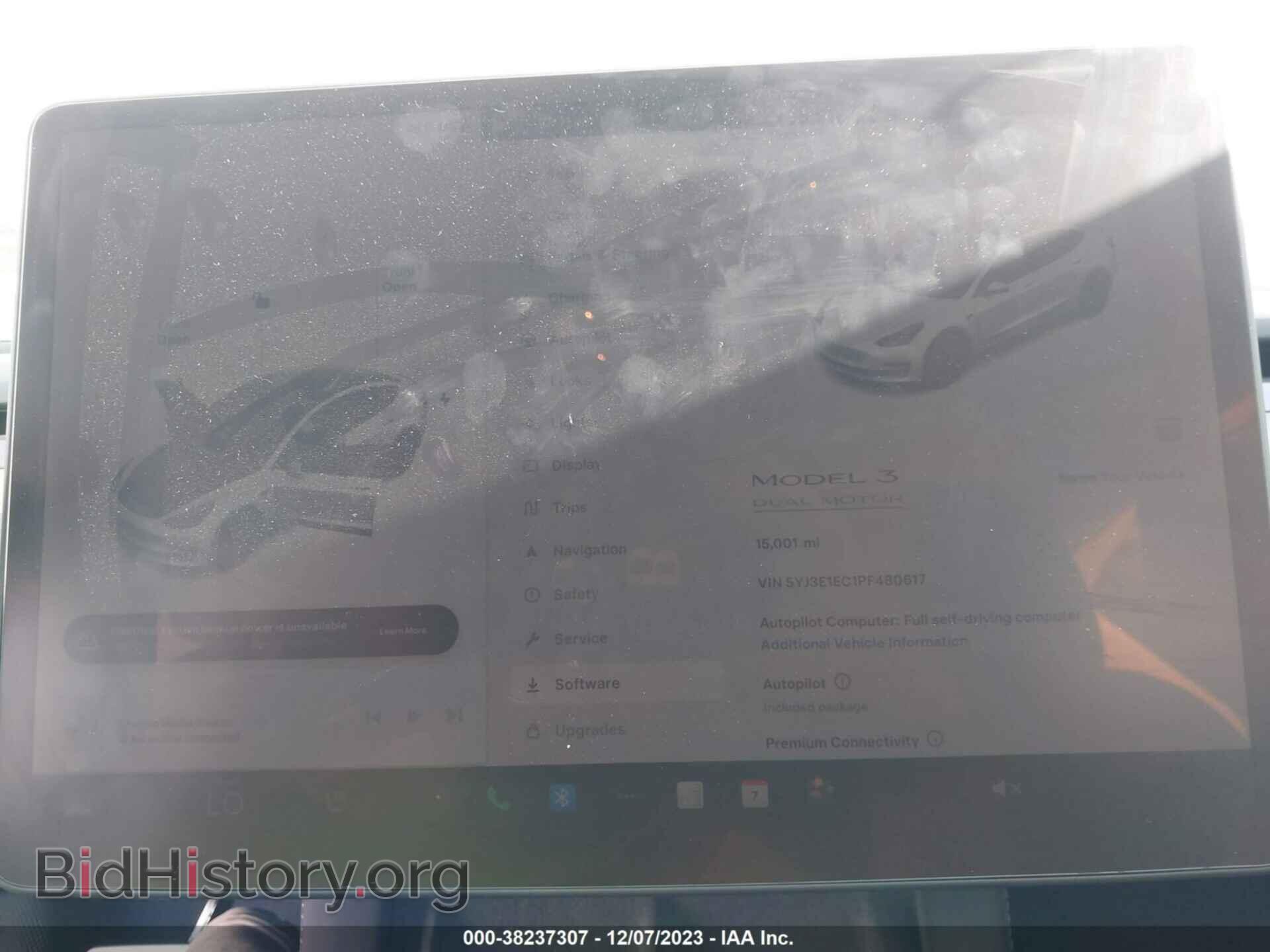 2023 TESLA MODEL 3 - VIN: 5YJ3E1EC1PF480617 - Фото 7