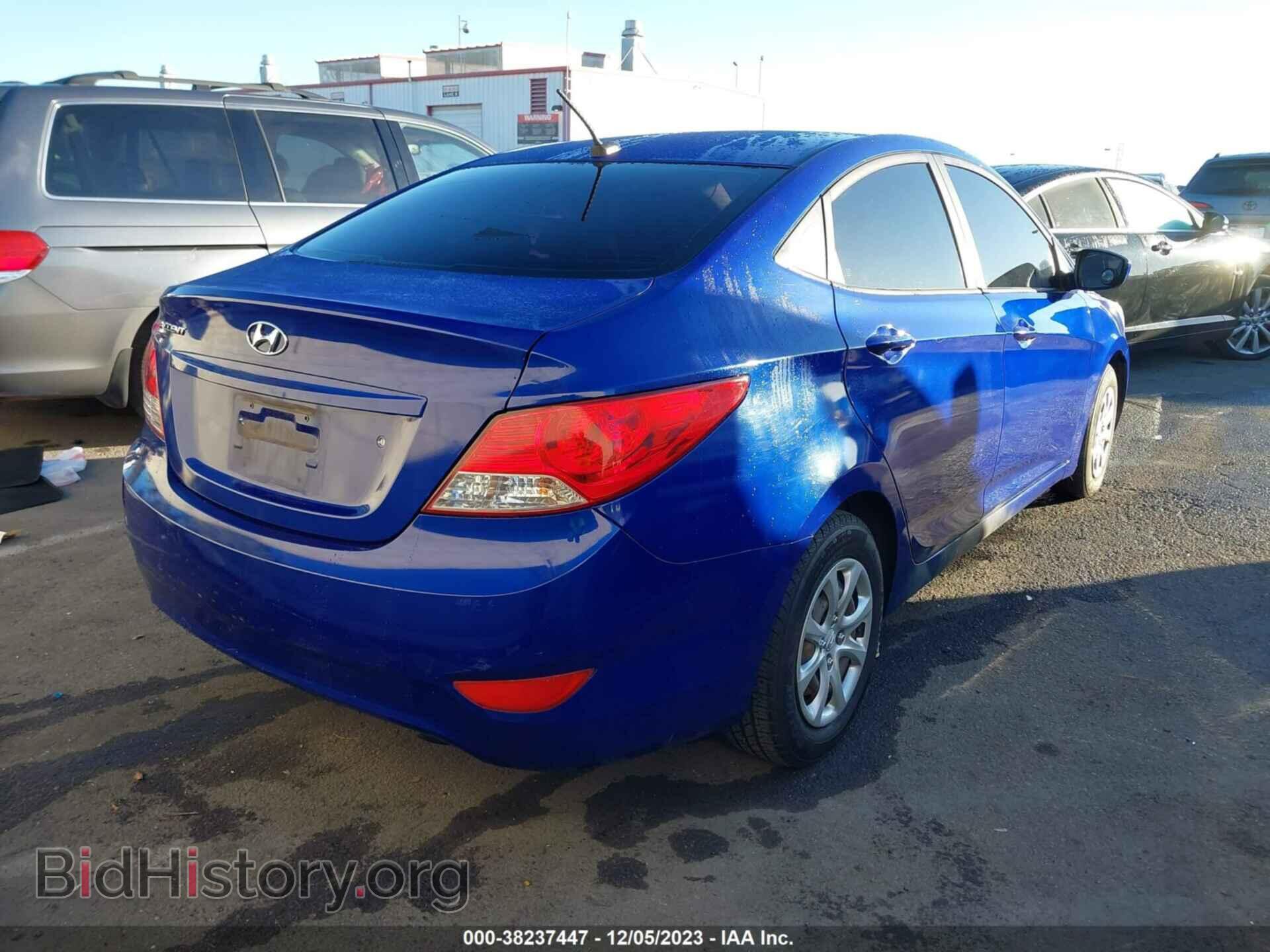 2013 HYUNDAI ACCENT - VIN: KMHCT4AE9DU446504 - Фото 4