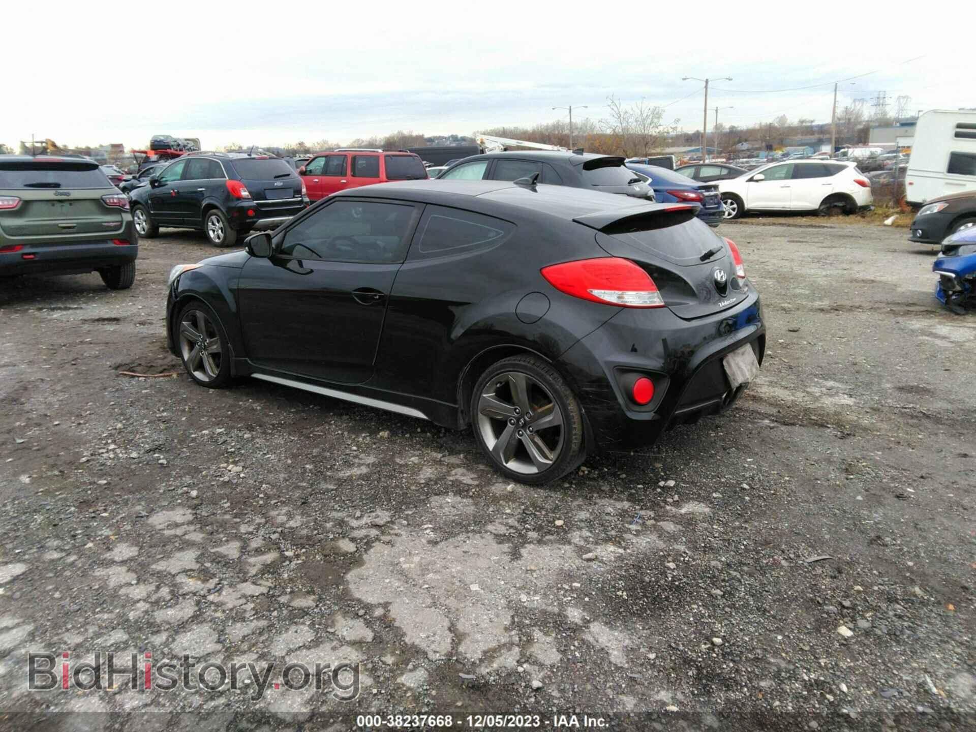 2014 HYUNDAI VELOSTER - VIN: KMHTC6AE2EU200682 - Фото 3