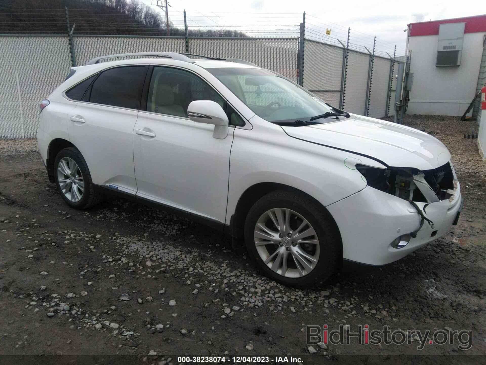 Photo JTJBC1BA9B2032185 - LEXUS RX 450H 2011