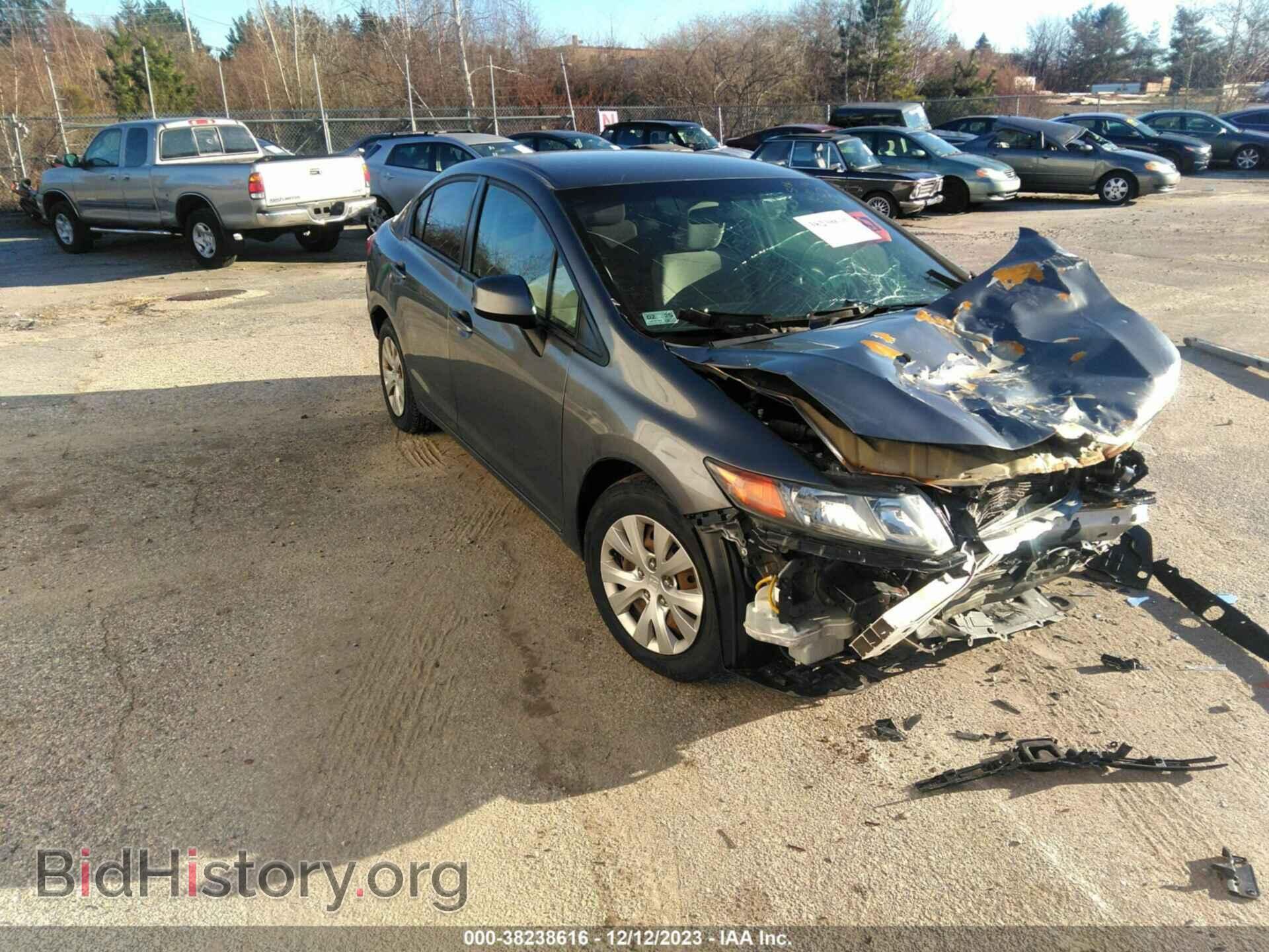 Фотография 2HGFB2F5XCH324755 - HONDA CIVIC 2012