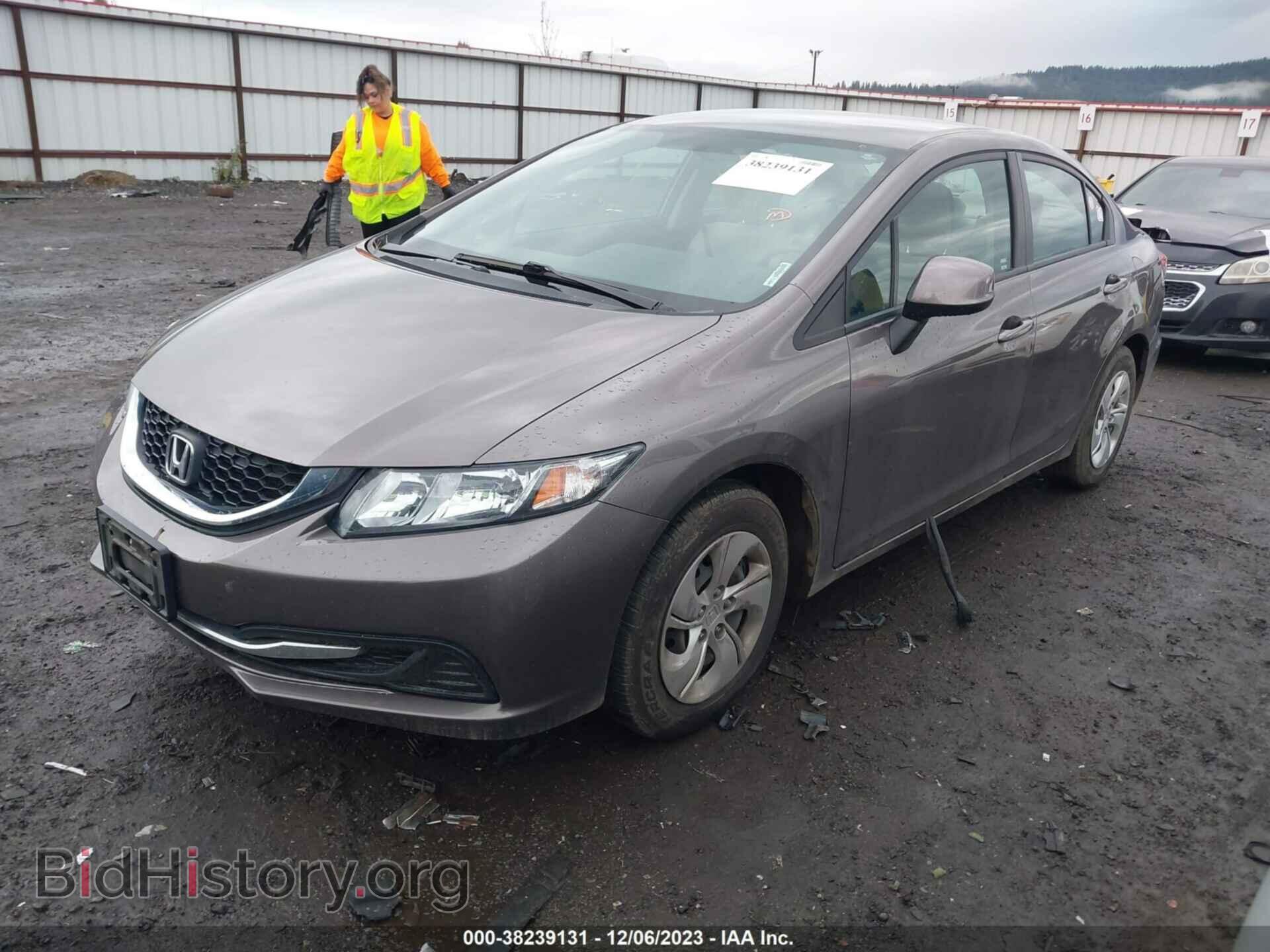 2013 HONDA CIVIC - VIN: 19XFB2F51DE294590 - Фото 2