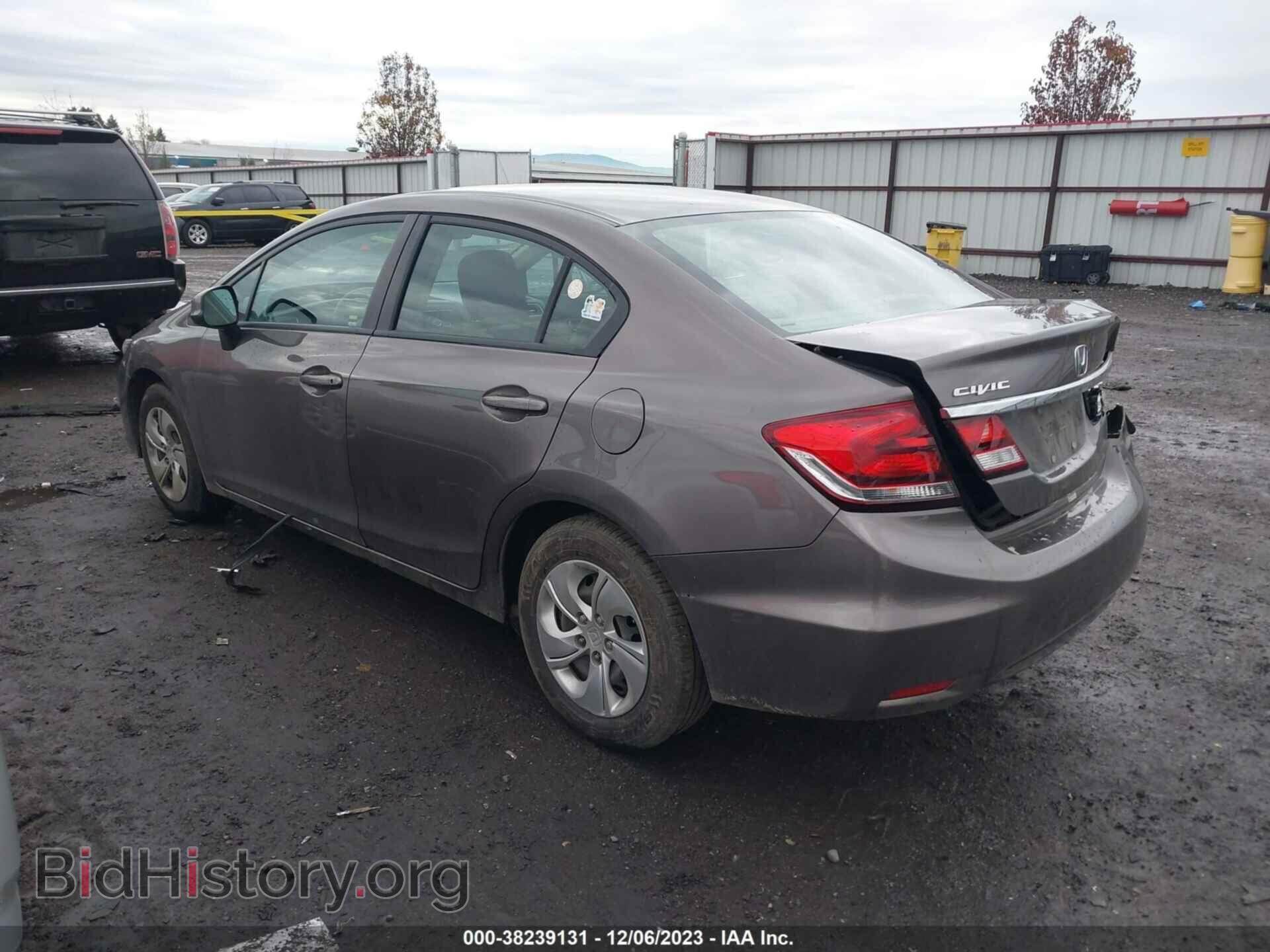 2013 HONDA CIVIC - VIN: 19XFB2F51DE294590 - Фото 3