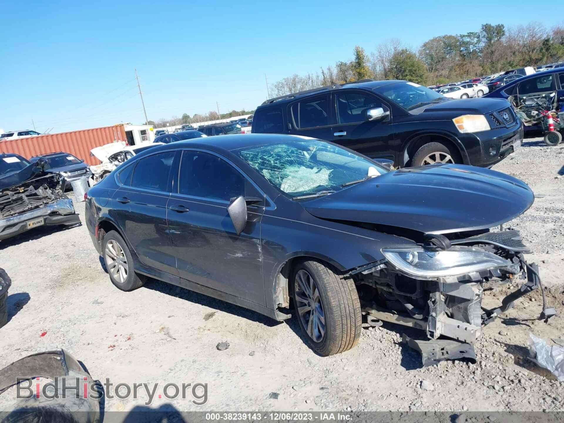 Фотография 1C3CCCAB8FN574092 - CHRYSLER 200 2015