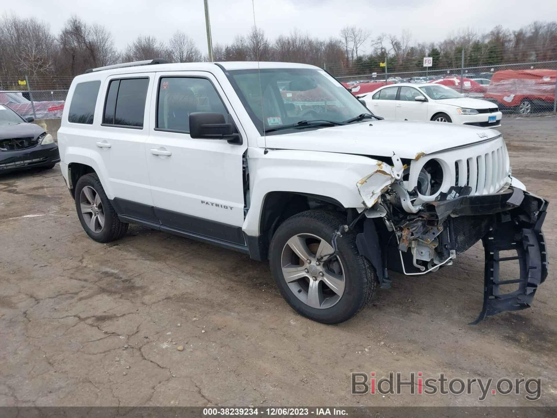 Photo 1C4NJRFB5HD165711 - JEEP PATRIOT 2017