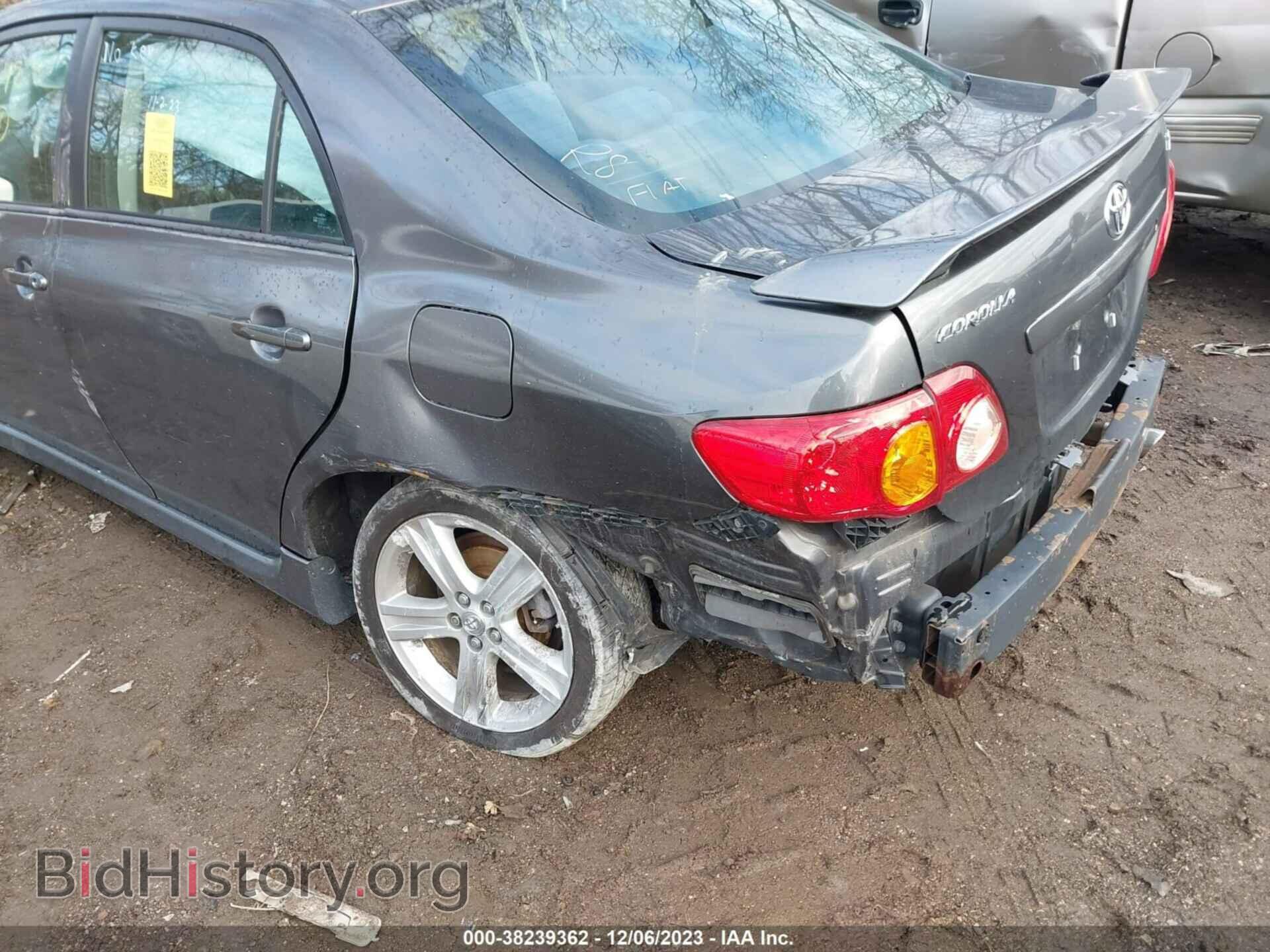 2009 TOYOTA COROLLA - VIN: 2T1BE40E89C028483 - Фото 6