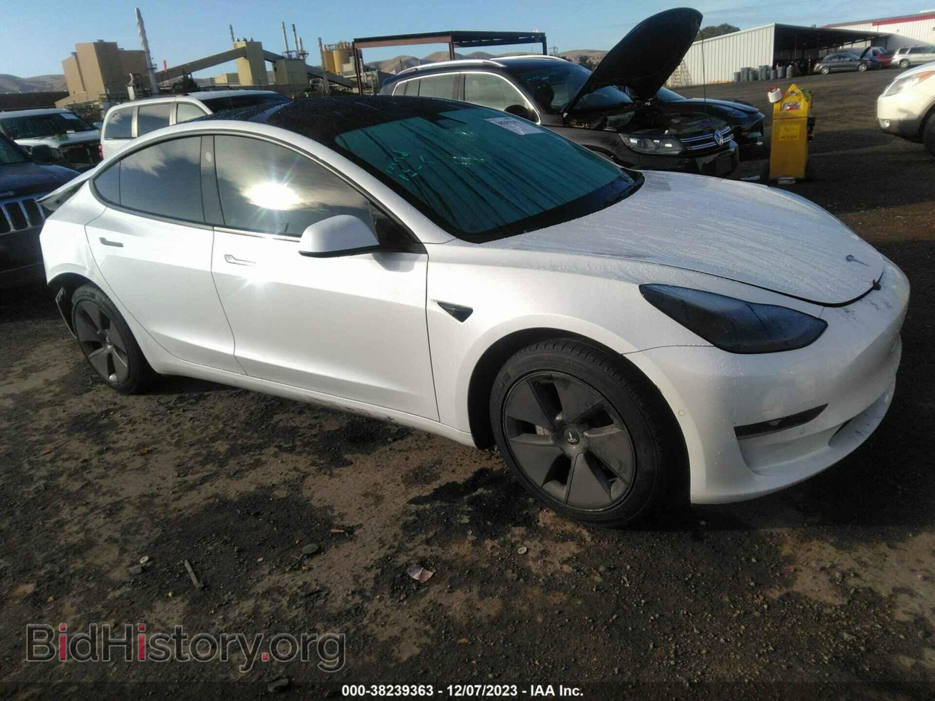Фотография 5YJ3E1EA8MF006559 - TESLA MODEL 3 2021