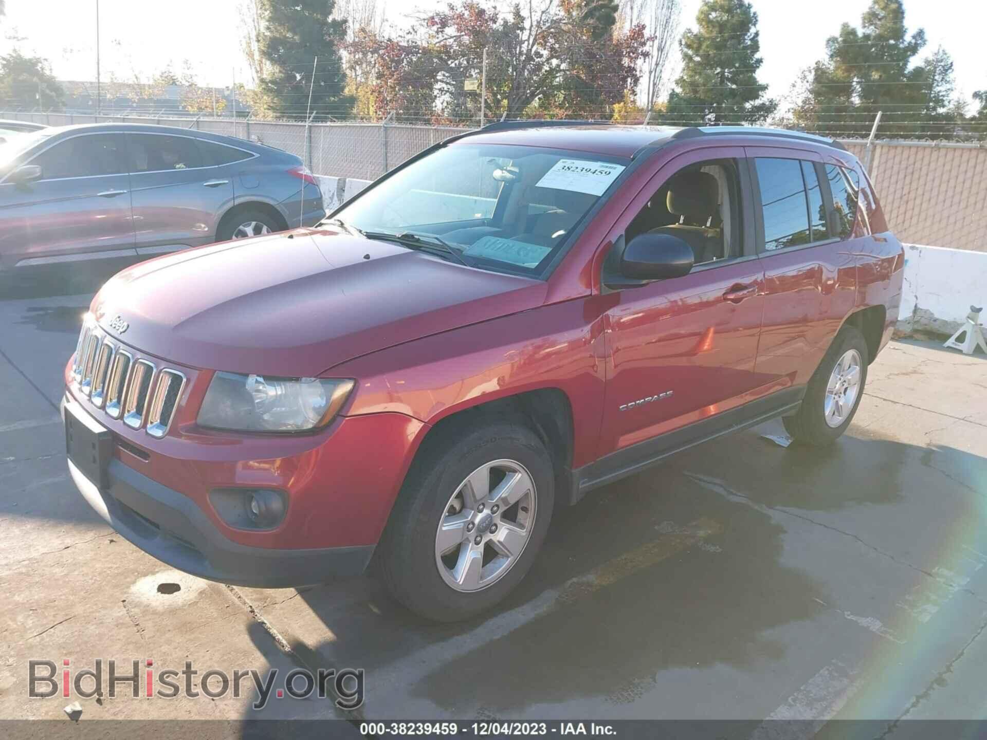 2014 JEEP COMPASS - VIN: 1C4NJCBA7ED727517 - Фото 2