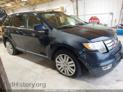 2008 Ford EDGE Limited, темно-синий — VIN 2FMDK39C28BB03971, IAAI