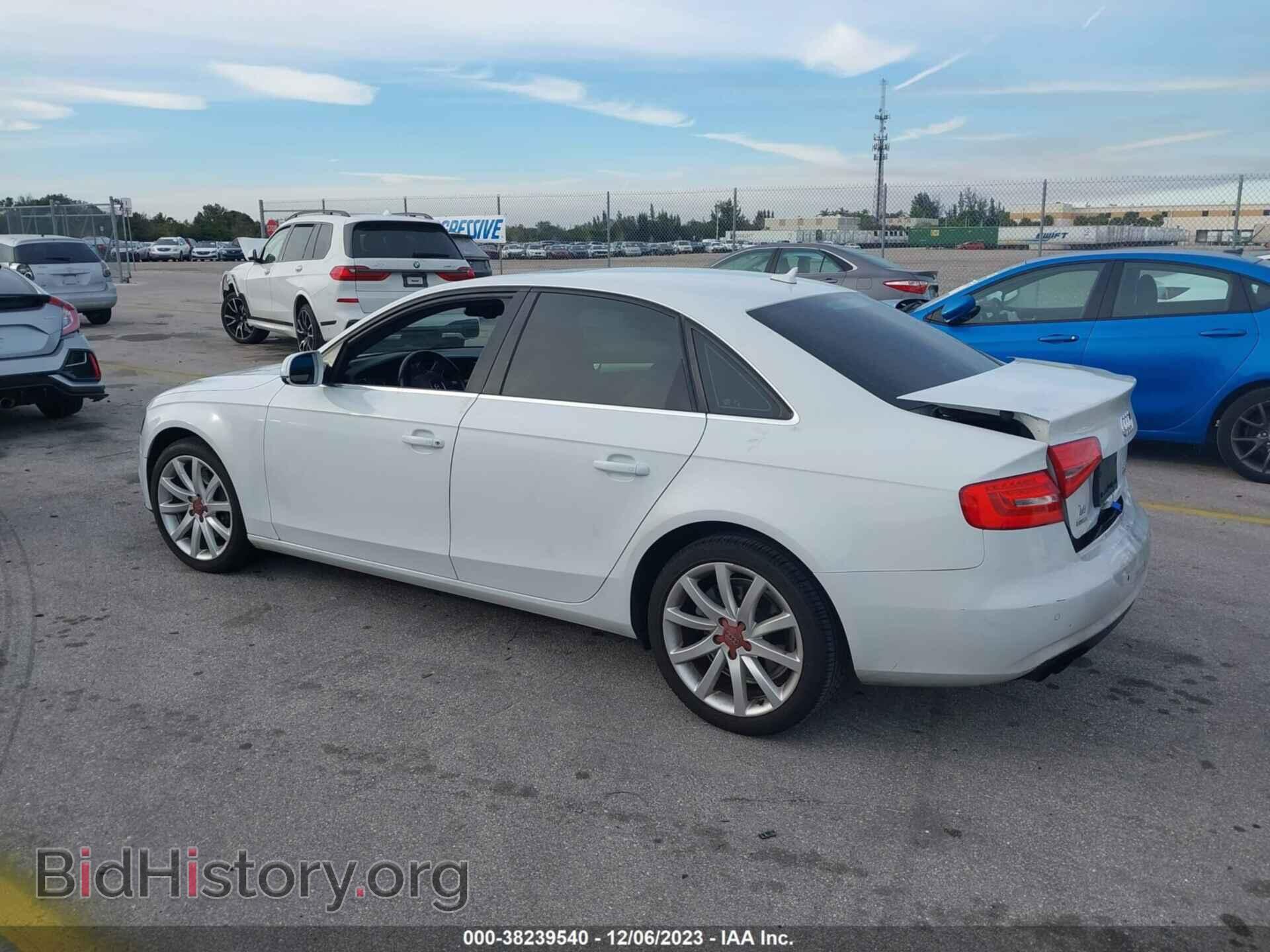 2013 AUDI A4 - VIN: WAUEFAFL7DN010025 - Фото 3