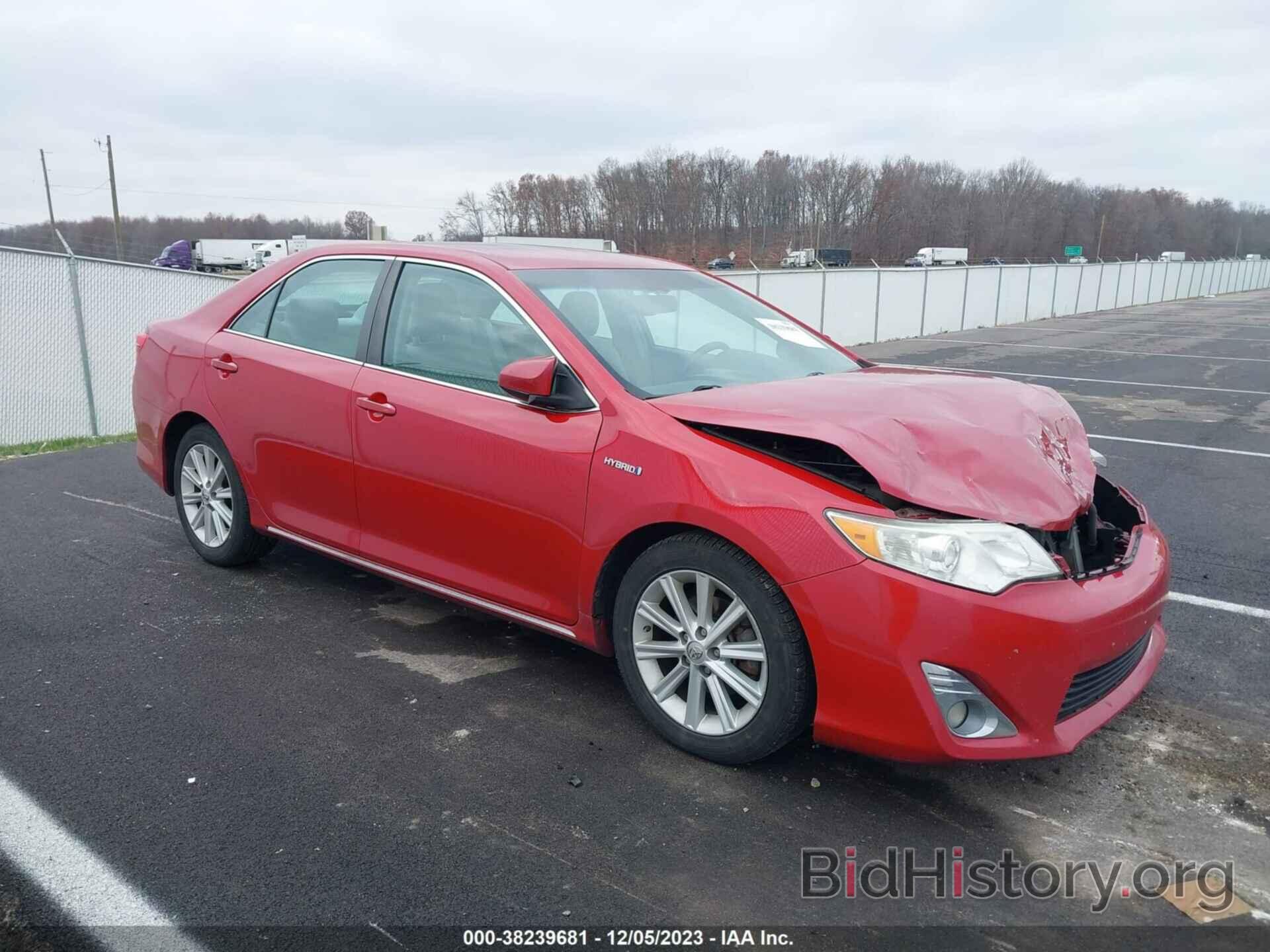 Photo 4T1BD1FK6EU106458 - TOYOTA CAMRY HYBRID 2014