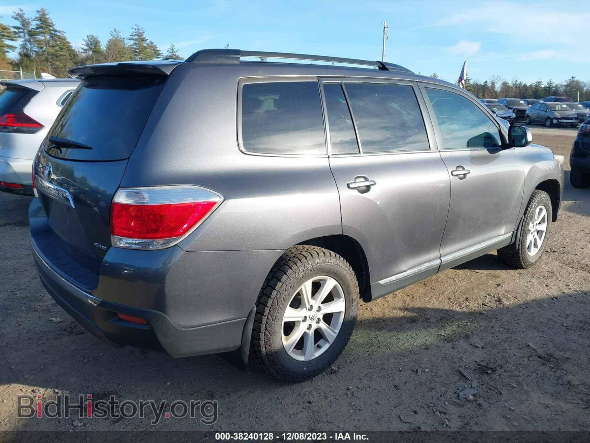 2012 TOYOTA HIGHLANDER - VIN: 5TDBK3EH2CS120449 - Фото 4