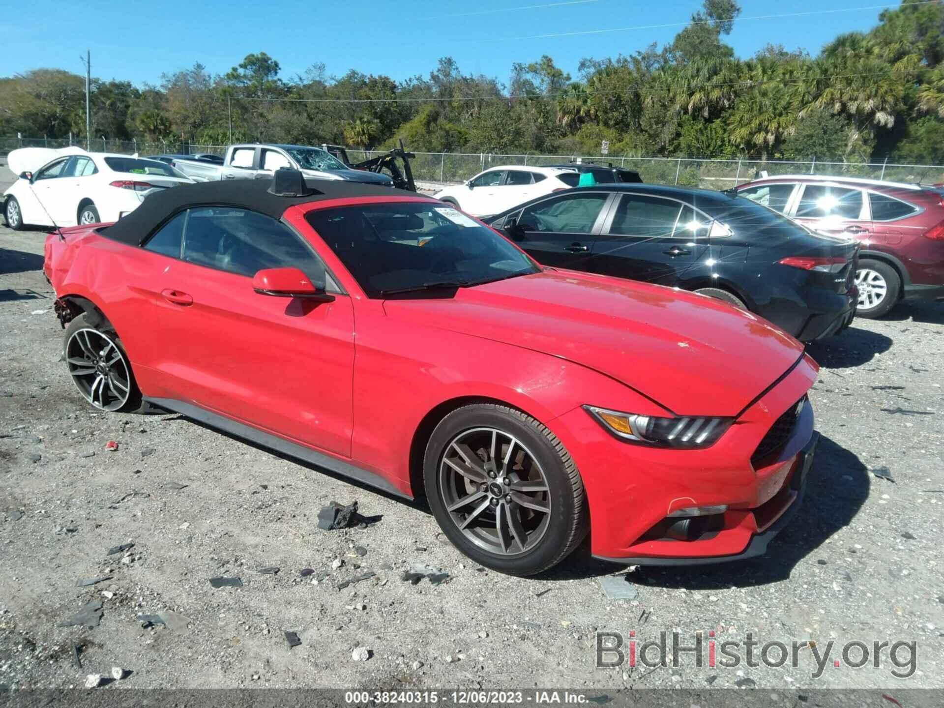 Photo 1FATP8UH2H5317273 - FORD MUSTANG 2017