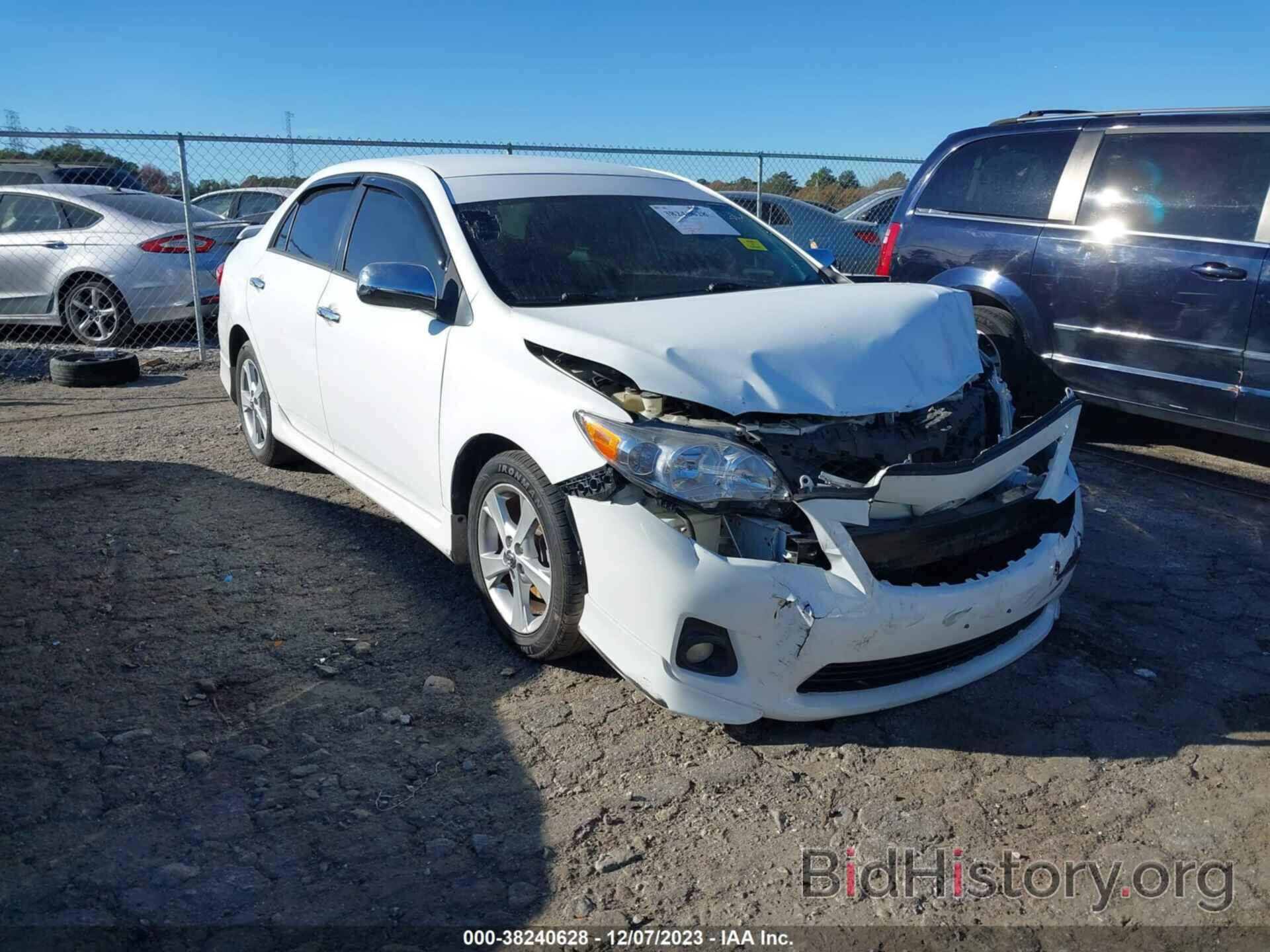 Photo 2T1BU4EE4DC955355 - TOYOTA COROLLA 2013