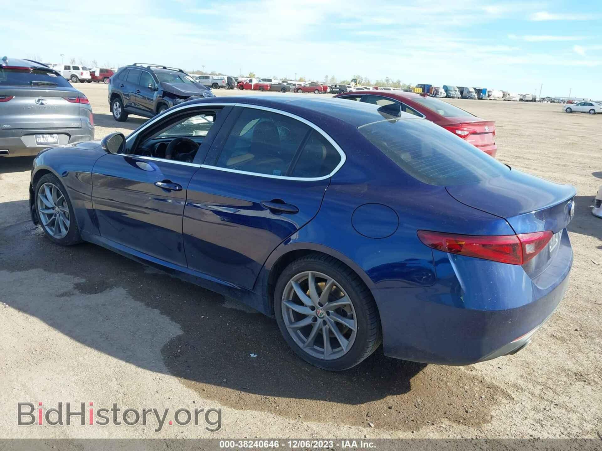 2017 ALFA ROMEO GIULIA - VIN: ZARFAEBN2H7549222 - Фото 3