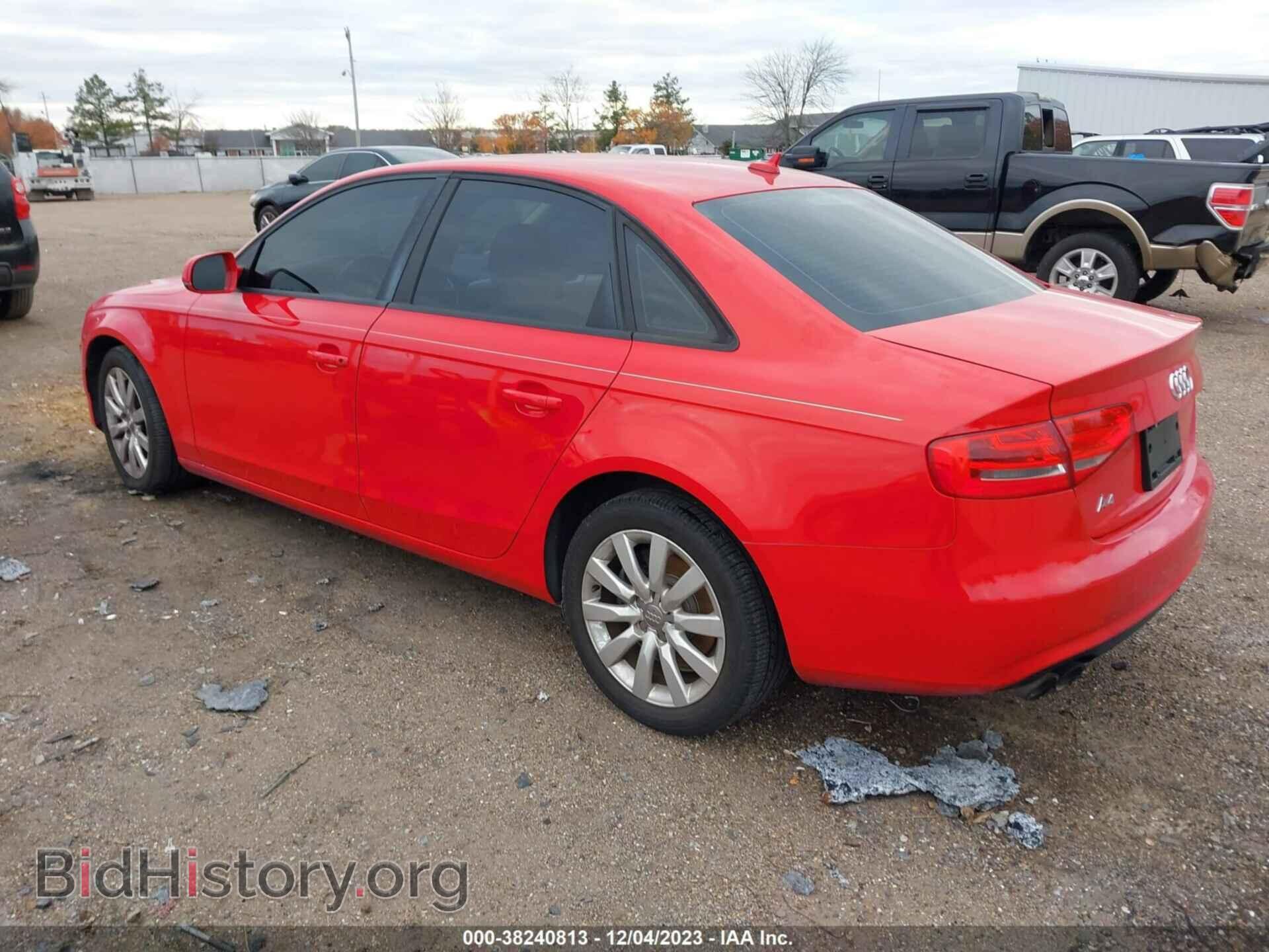 2014 AUDI A4 - VIN: WAUAFAFL0EA058232 - Фото 3