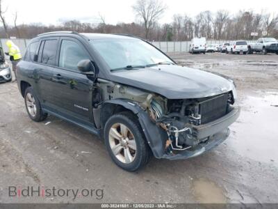 2012 Jeep COMPASS Latitude, черный — VIN 1C4NJDEB3CD662009, IAAI