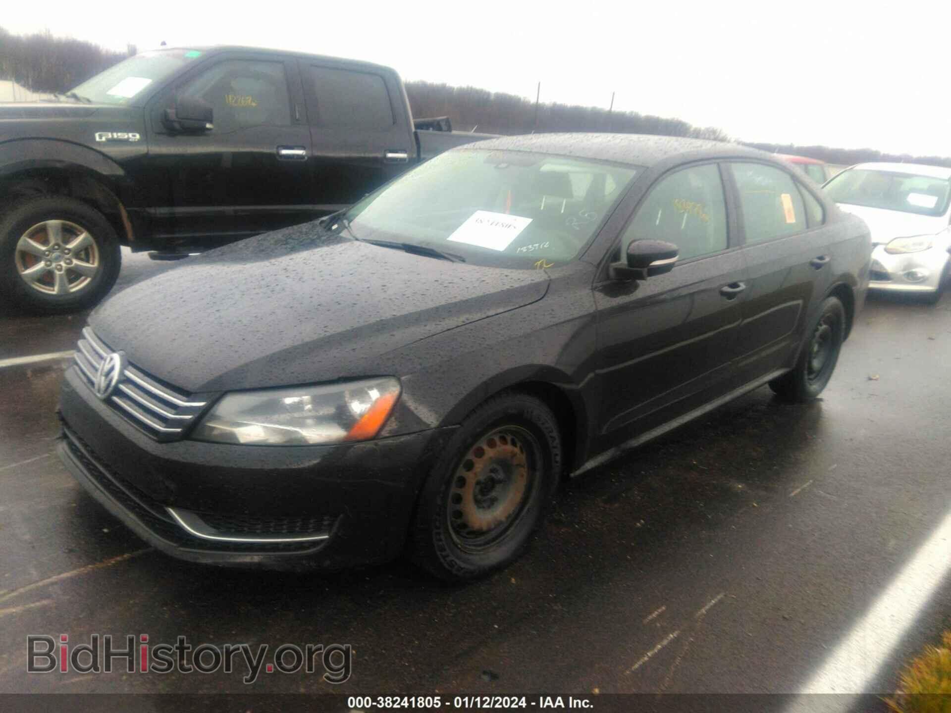 2014 VOLKSWAGEN PASSAT - VIN: 1VWAP7A35EC003397 - Фото 2