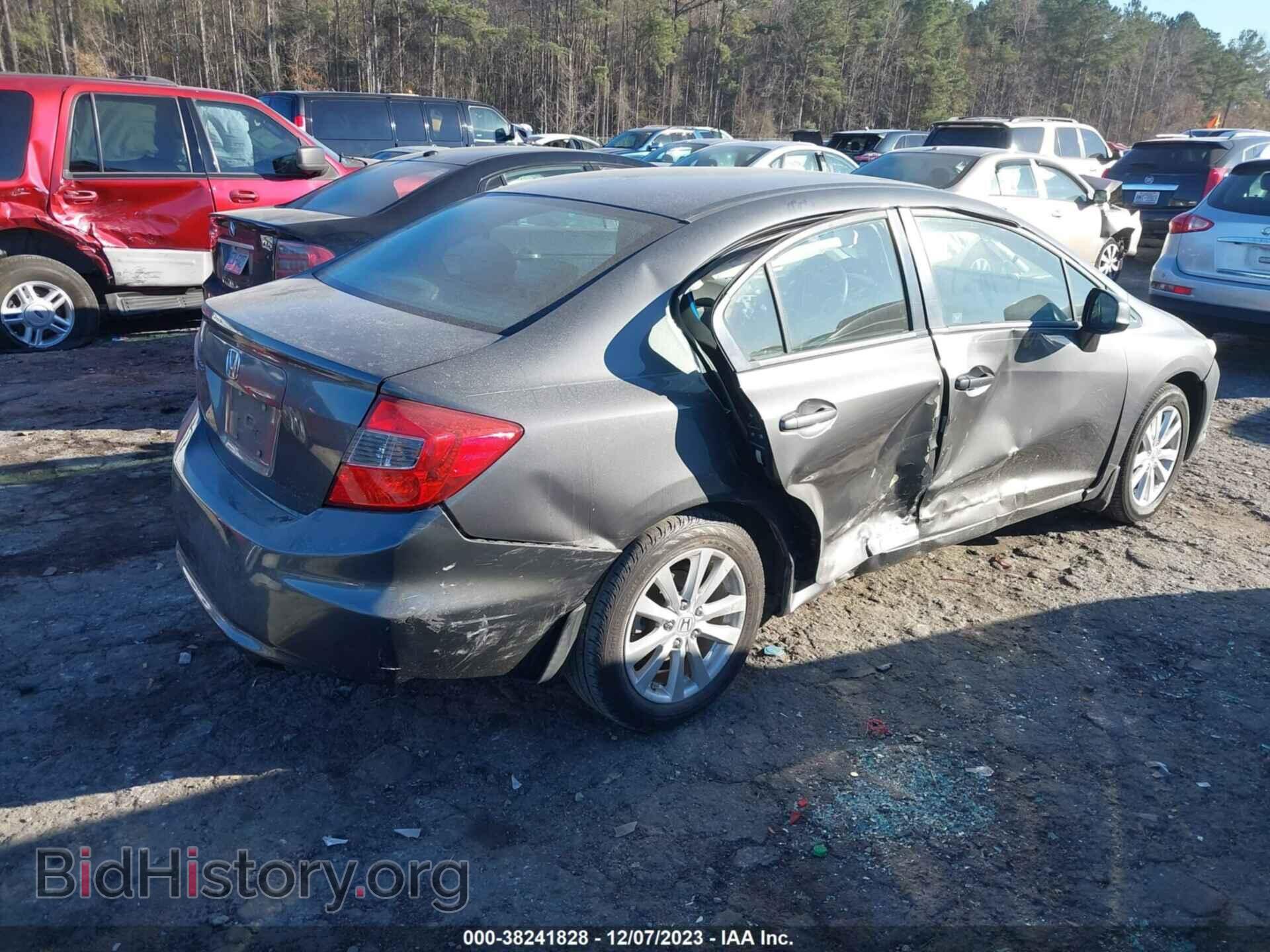 2012 HONDA CIVIC - VIN: 19XFB2F8XCE019714 - Фото 4