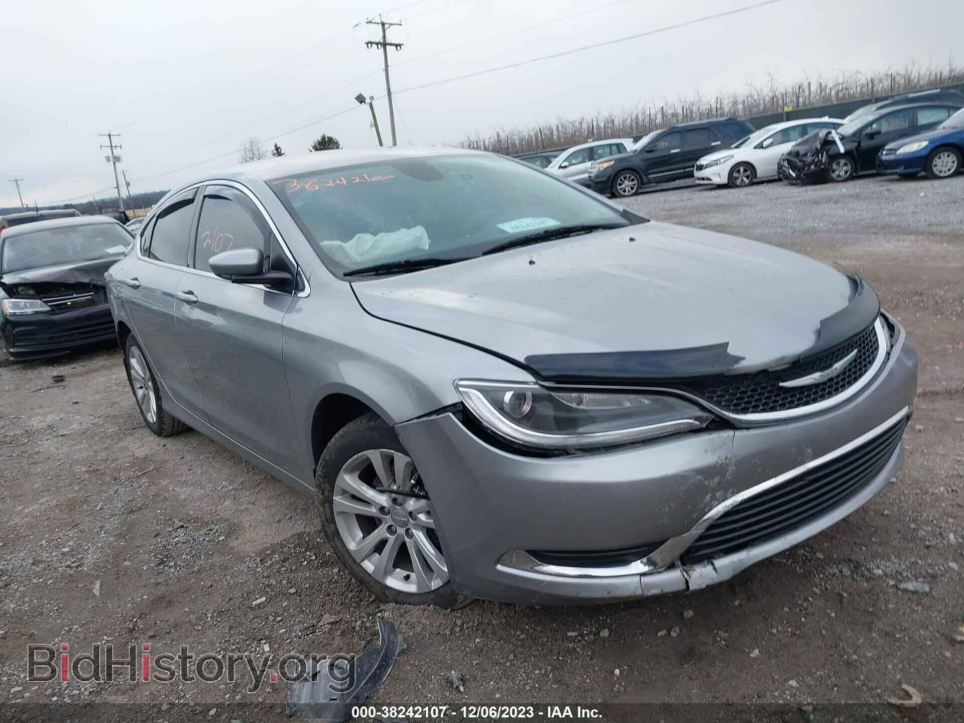 Фотография 1C3CCCAB7FN535638 - CHRYSLER 200 2015