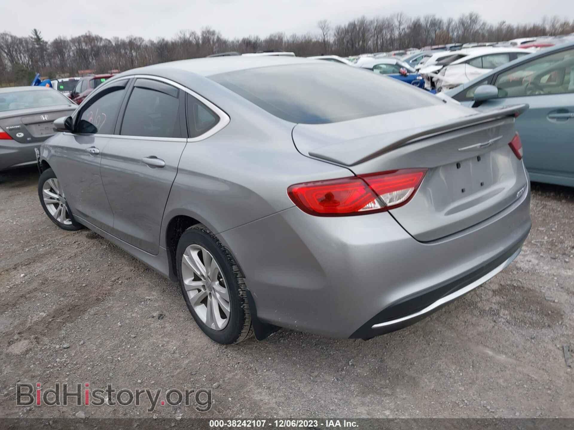 2015 CHRYSLER 200 - VIN: 1C3CCCAB7FN535638 - Фото 3