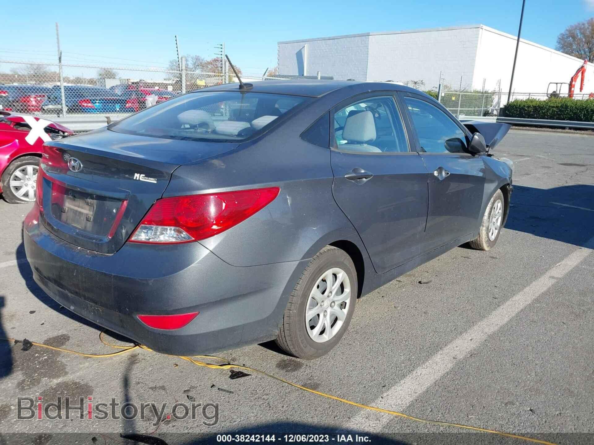 2012 HYUNDAI ACCENT - VIN: KMHCT4AE2CU207598 - Фото 4