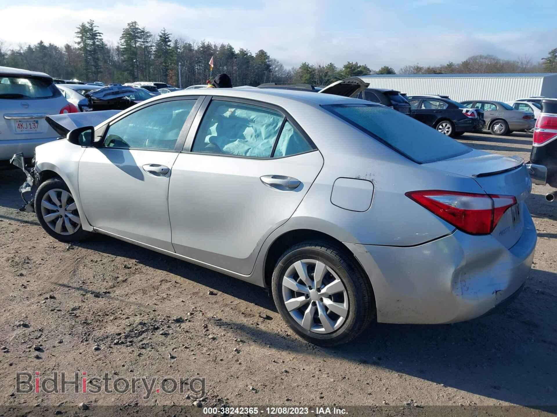 2015 TOYOTA COROLLA - VIN: 2T1BURHE7FC320545 - Фото 3