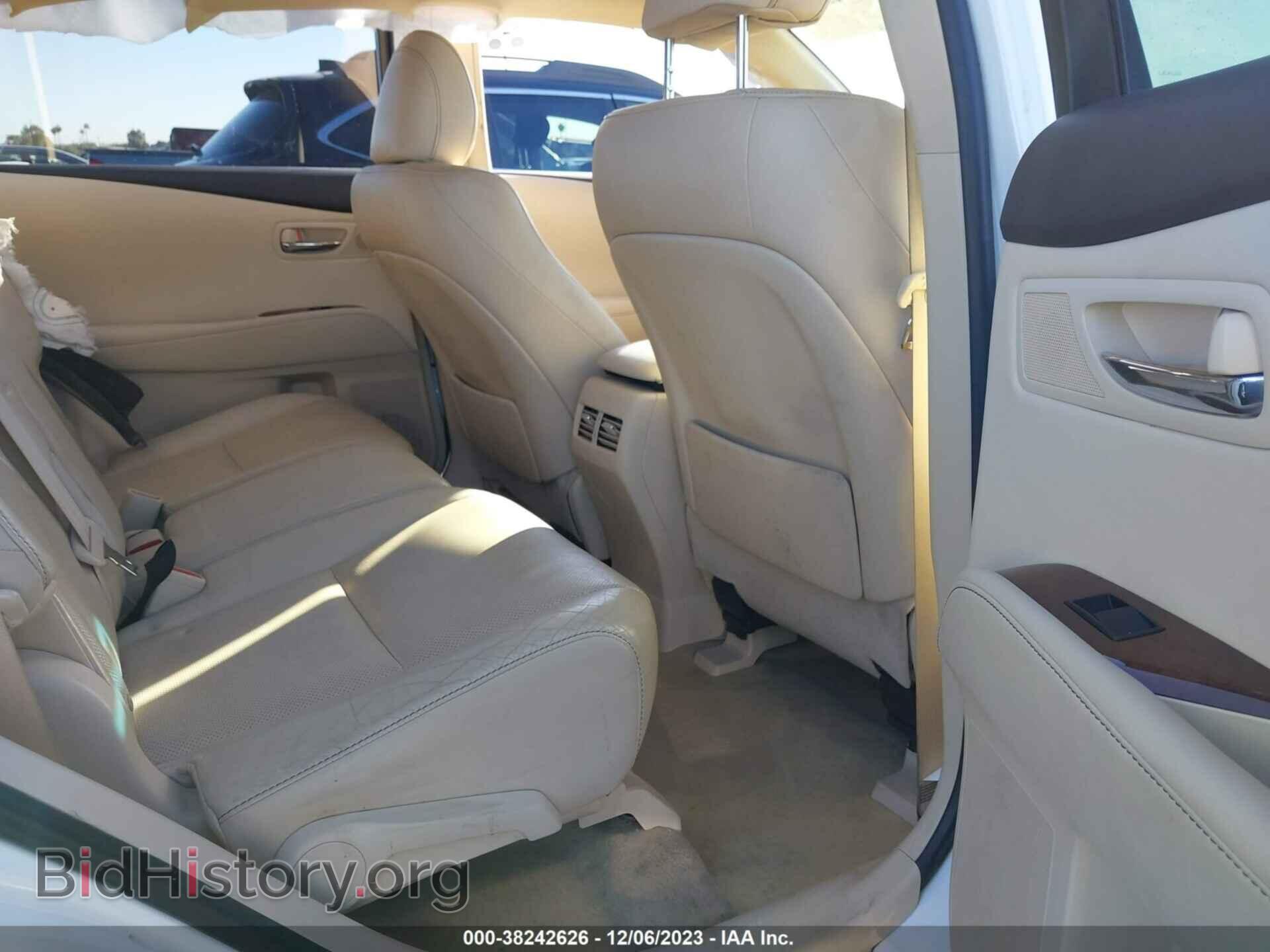 2013 LEXUS RX 450H - VIN: JTJBC1BA8D2060384 - Фото 8