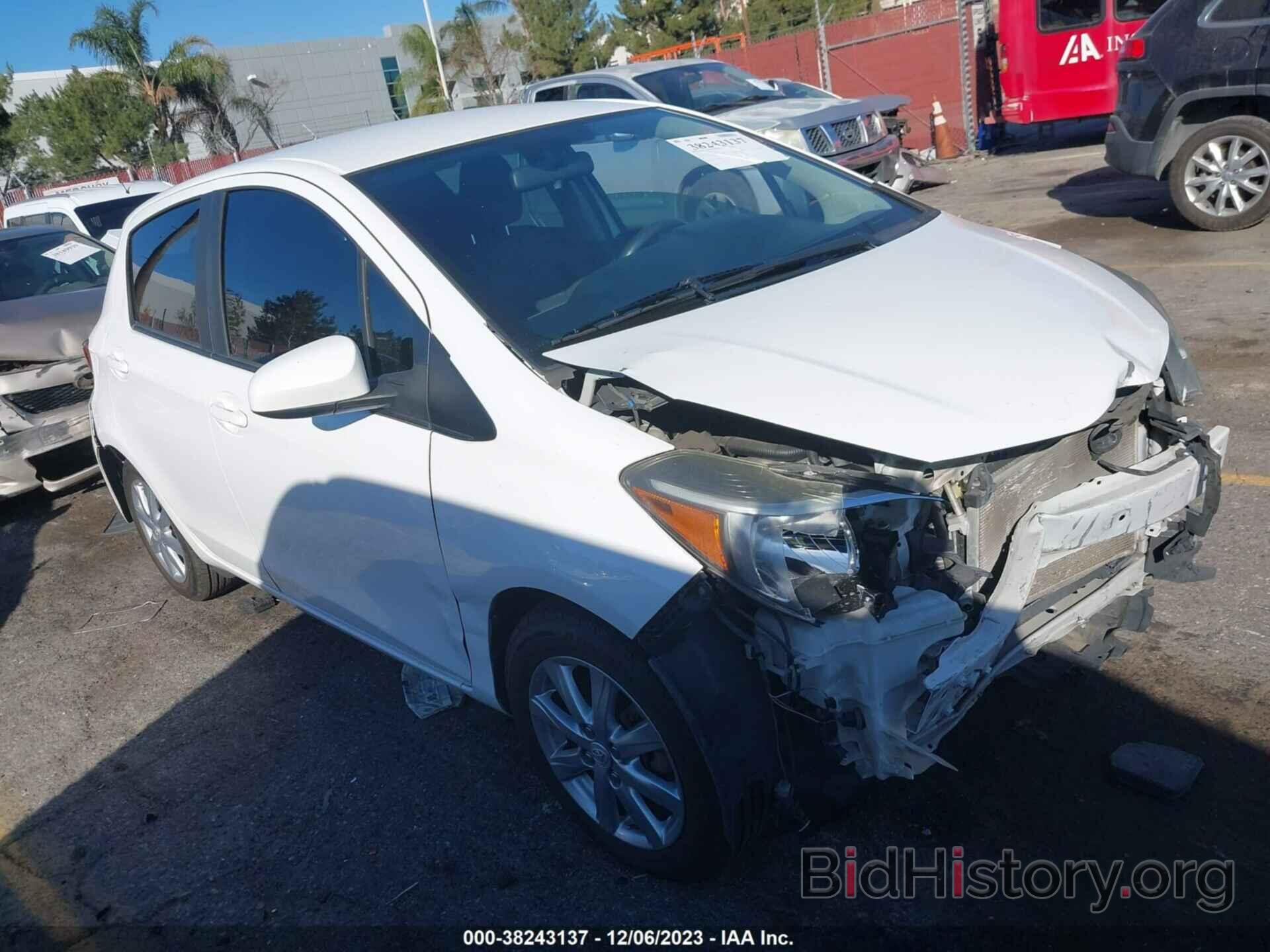 Photo VNKKTUD38FA026237 - TOYOTA YARIS 2015