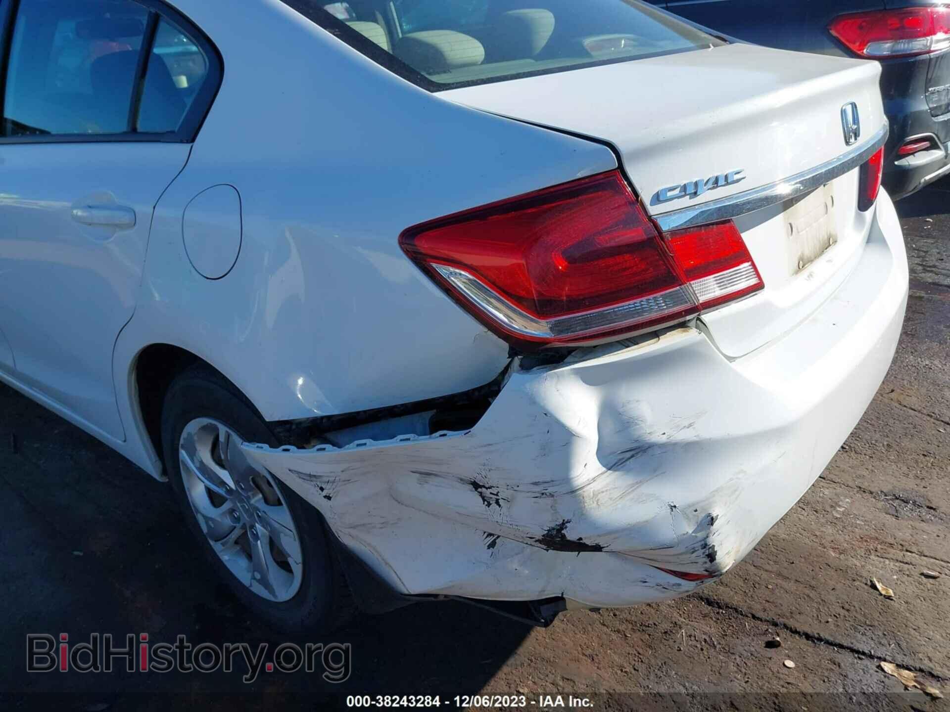 2013 HONDA CIVIC - VIN: 2HGFB2F53DH561492 - Фото 6