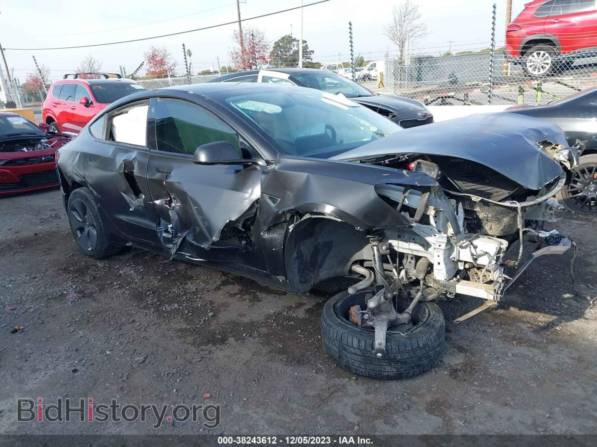 Photo 5YJ3E1EA3MF009496 - TESLA MODEL 3 2021