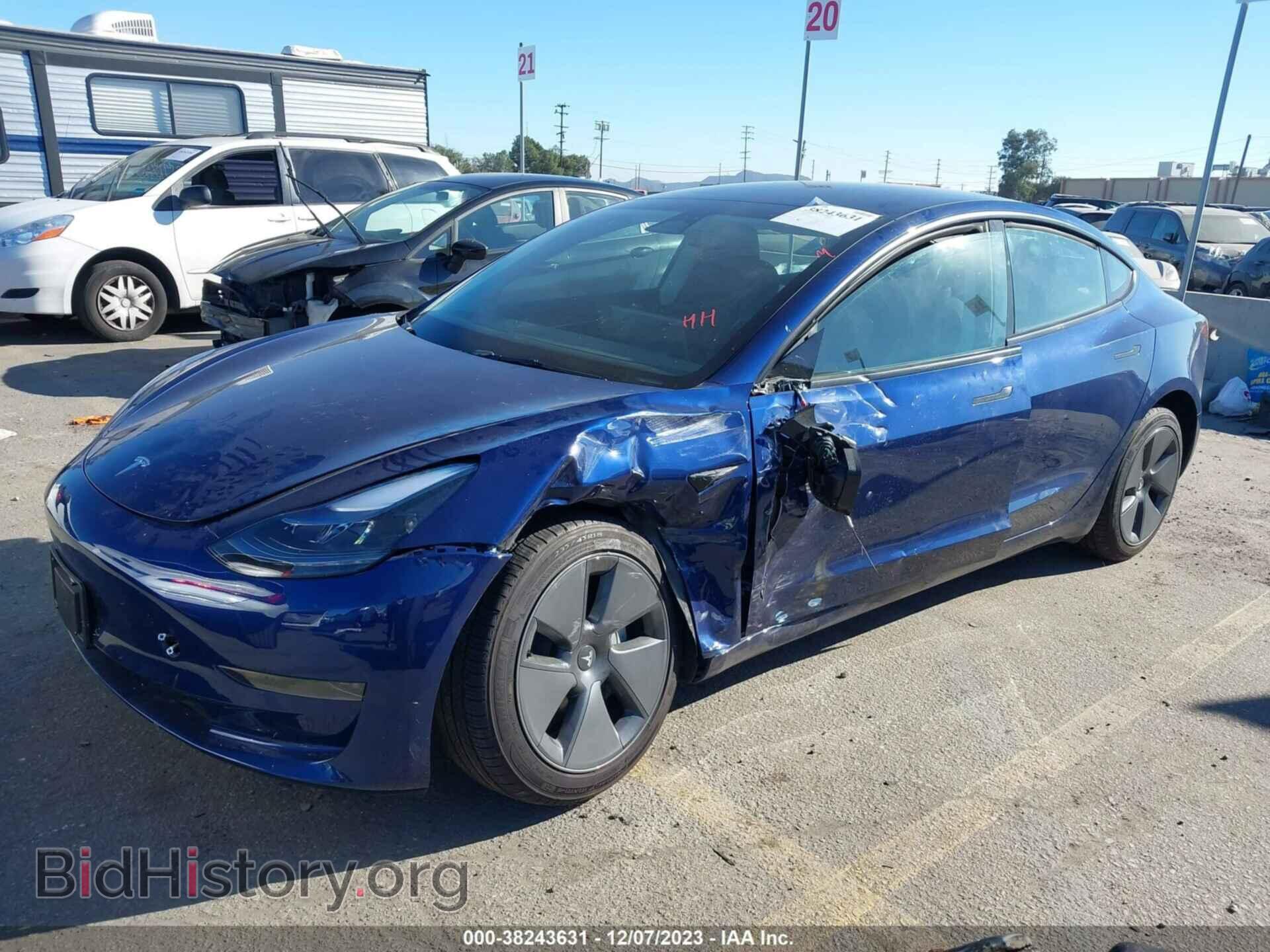 2023 TESLA MODEL 3 - VIN: 5YJ3E1EA5PF560078 - Фото 2