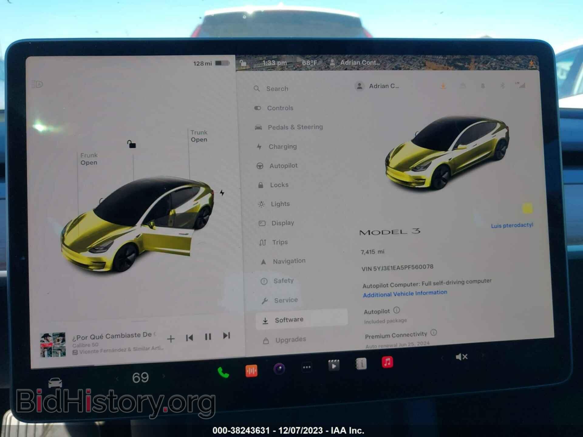 2023 TESLA MODEL 3 - VIN: 5YJ3E1EA5PF560078 - Фото 17