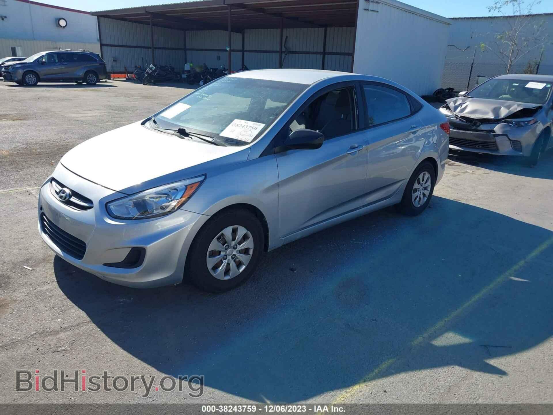 2015 HYUNDAI ACCENT - VIN: KMHCT4AE9FU912709 - Фото 2
