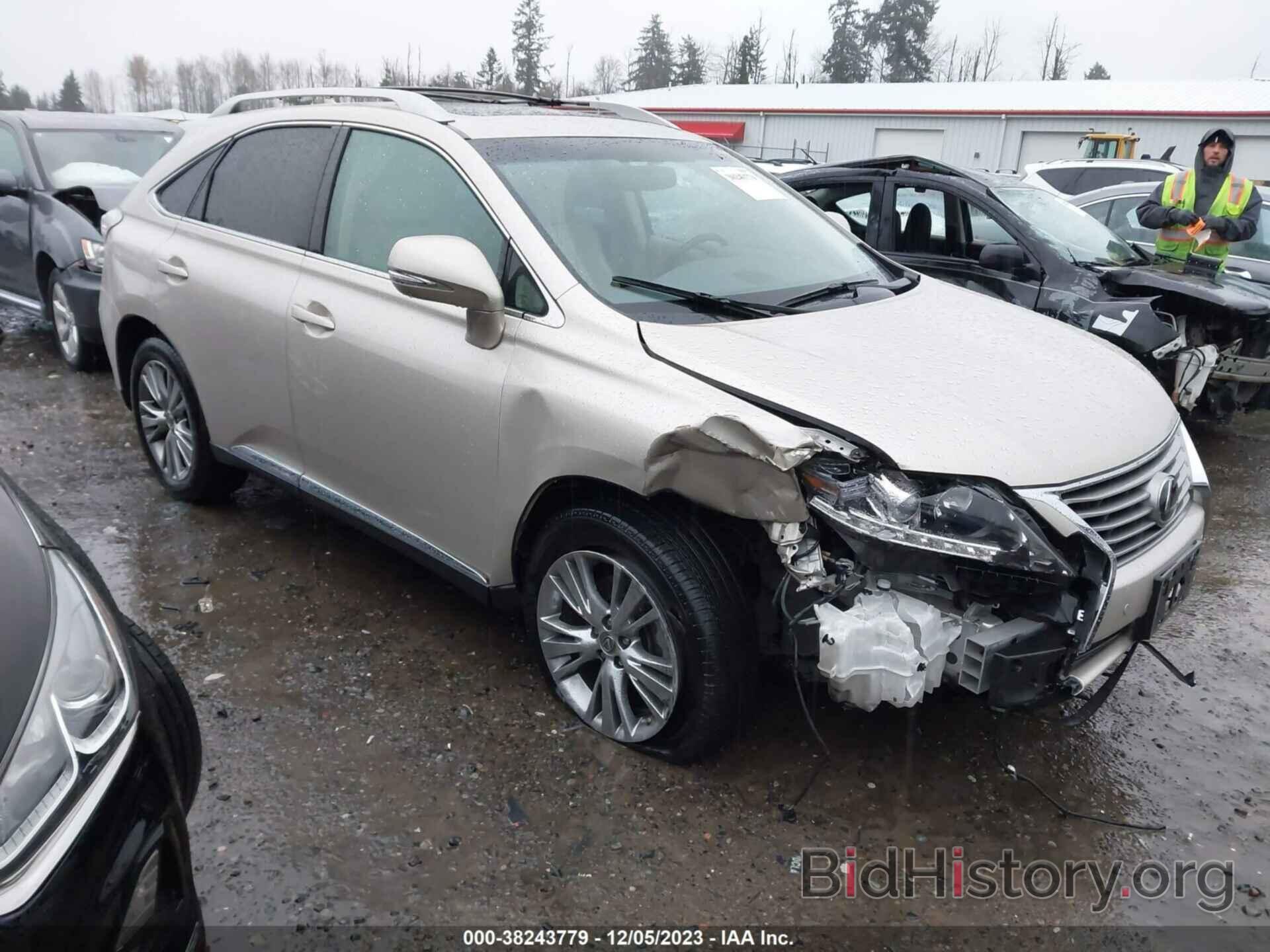 Фотография 2T2BK1BA5EC243536 - LEXUS RX 350 2014